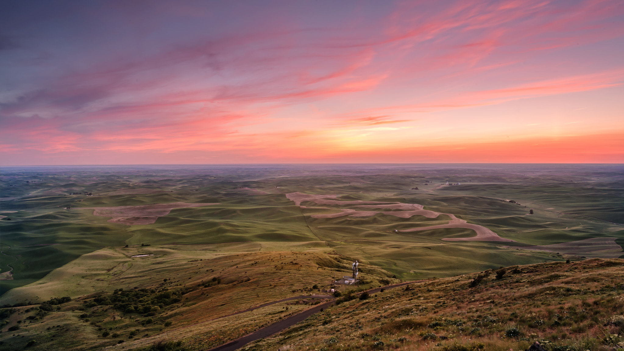 Nikon D800E sample photo. Steptoe butte sunrise photography