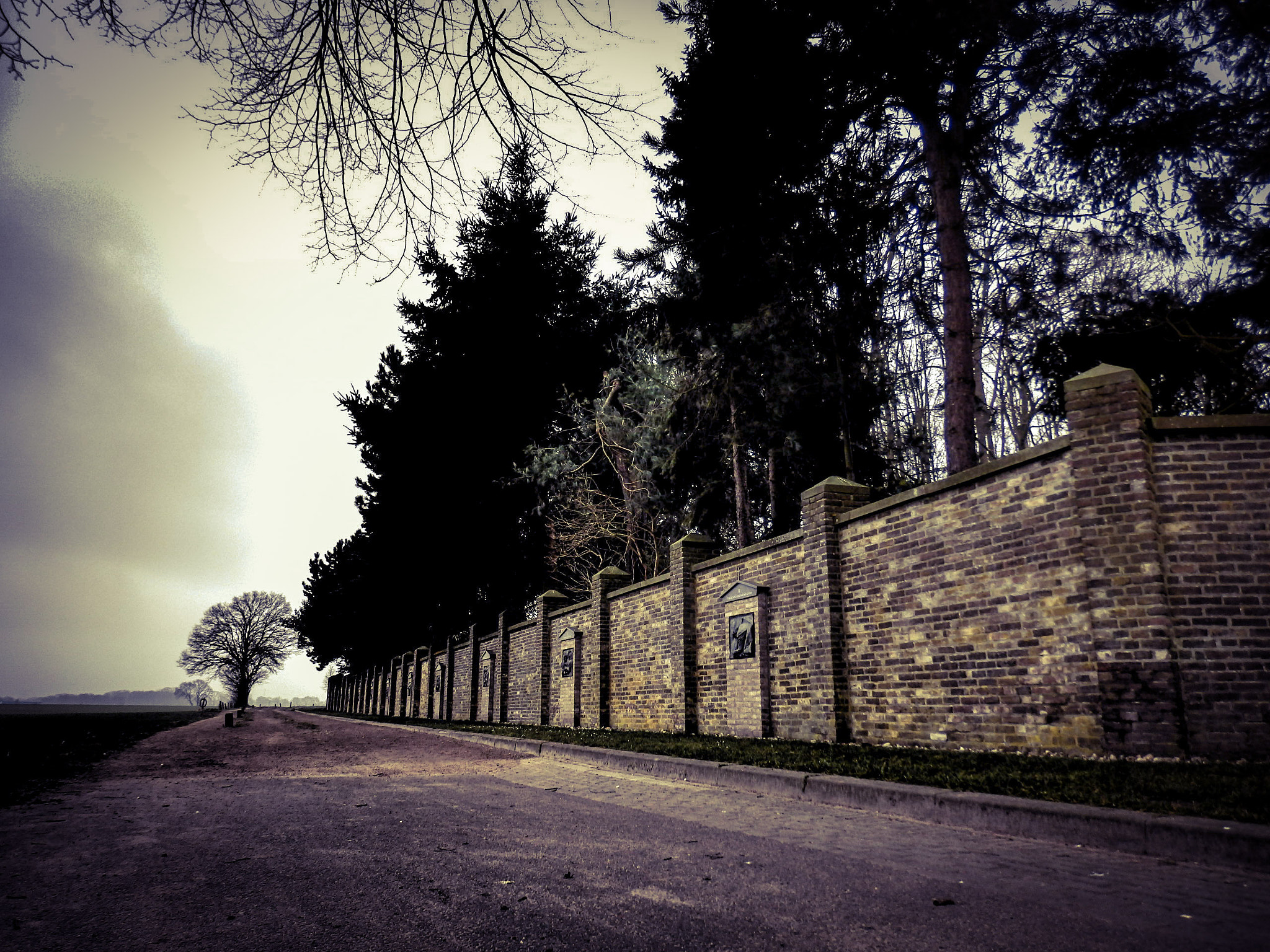 Olympus SZ-31MR sample photo. Wall at the monastery  photography