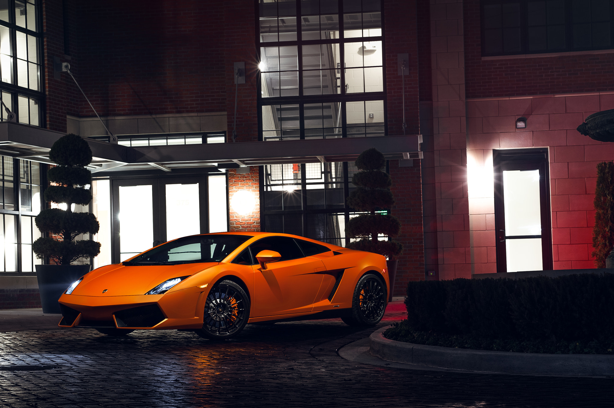 Nikon D700 sample photo. Lamborghini gallardo lp560-2 photography