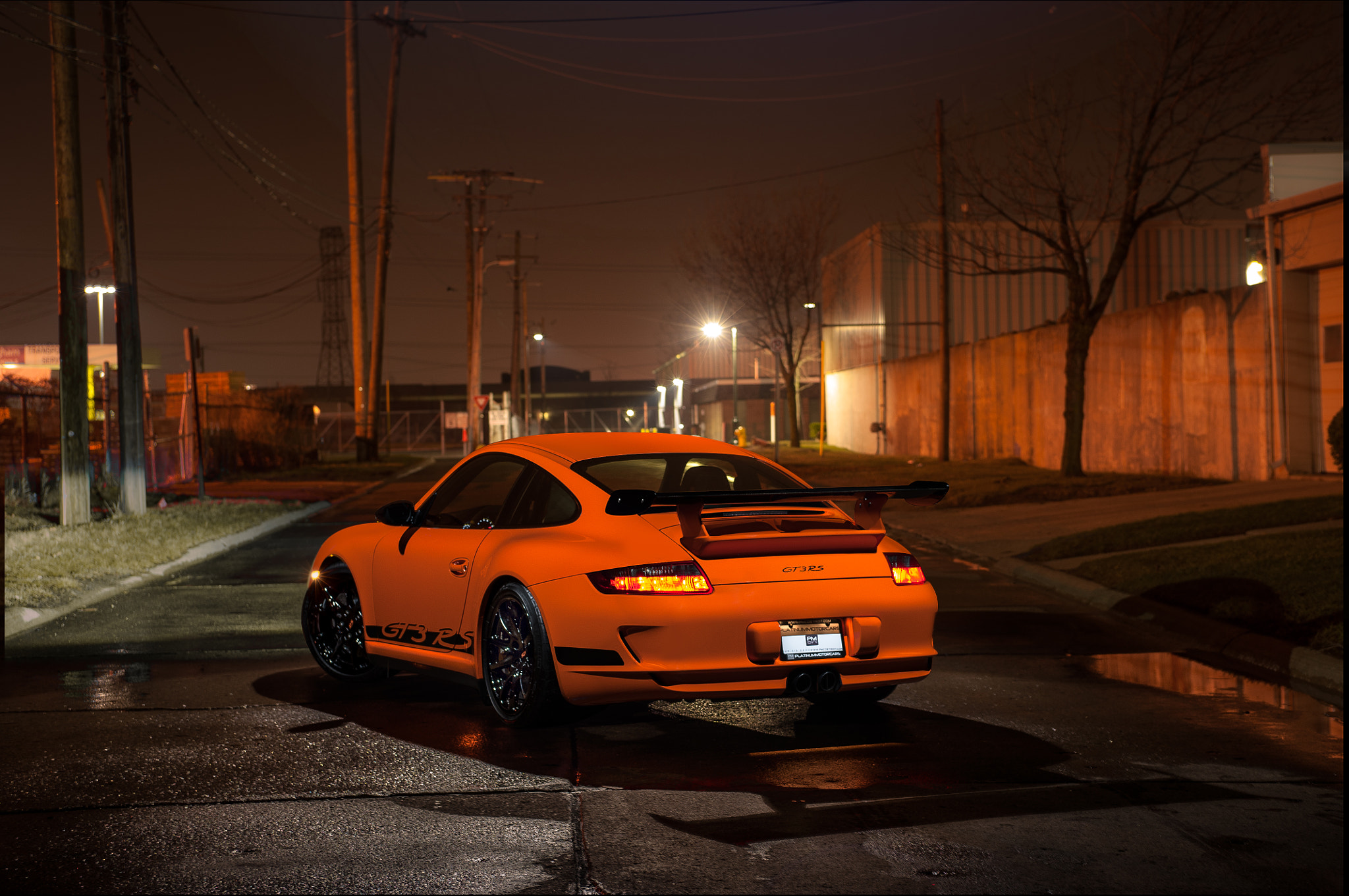 AF Zoom-Nikkor 35-70mm f/2.8 sample photo. Porsche 997 911 gt3-rs photography