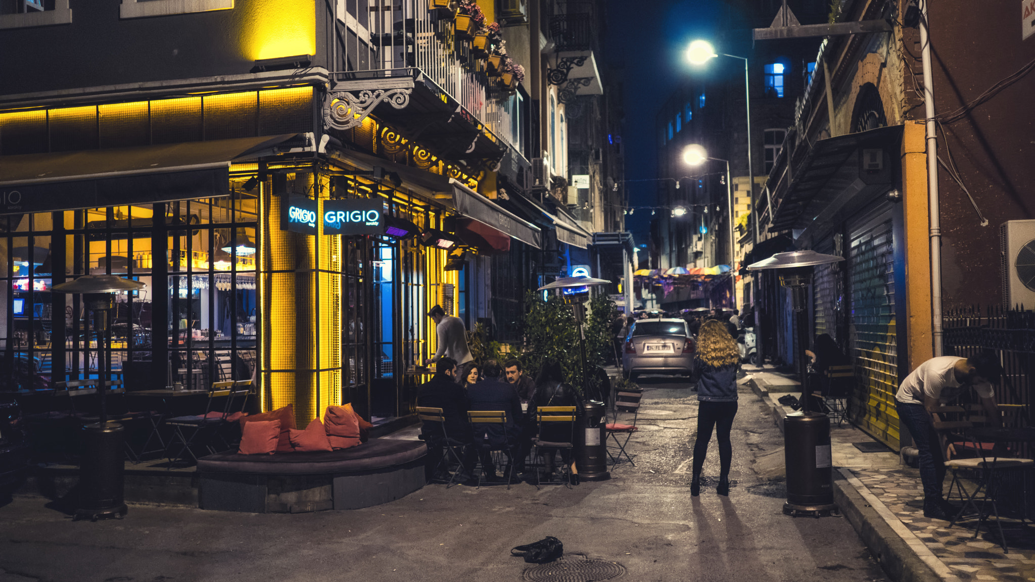 Sony a6300 sample photo. Colorful streets of karakoy photography