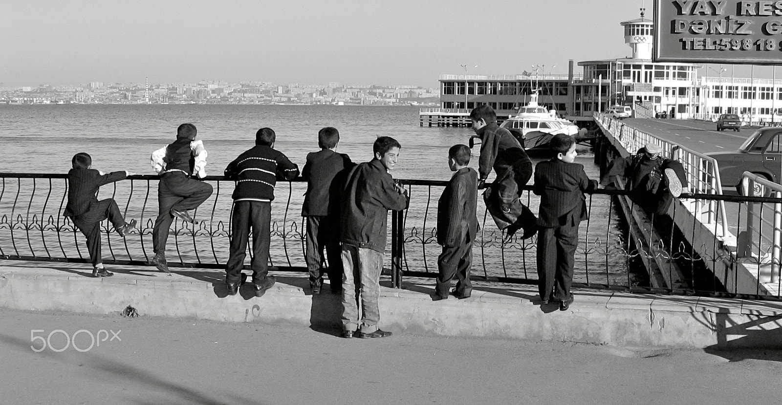 Canon POWERSHOT A75 sample photo. Baku boulevard photography