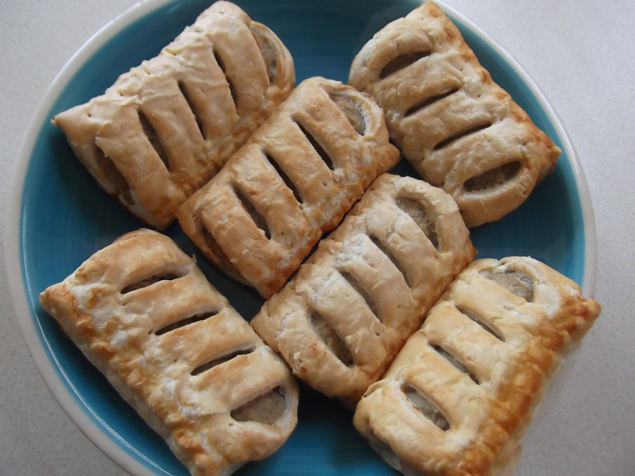 Fujifilm FinePix T350 sample photo. Sausage roll photography