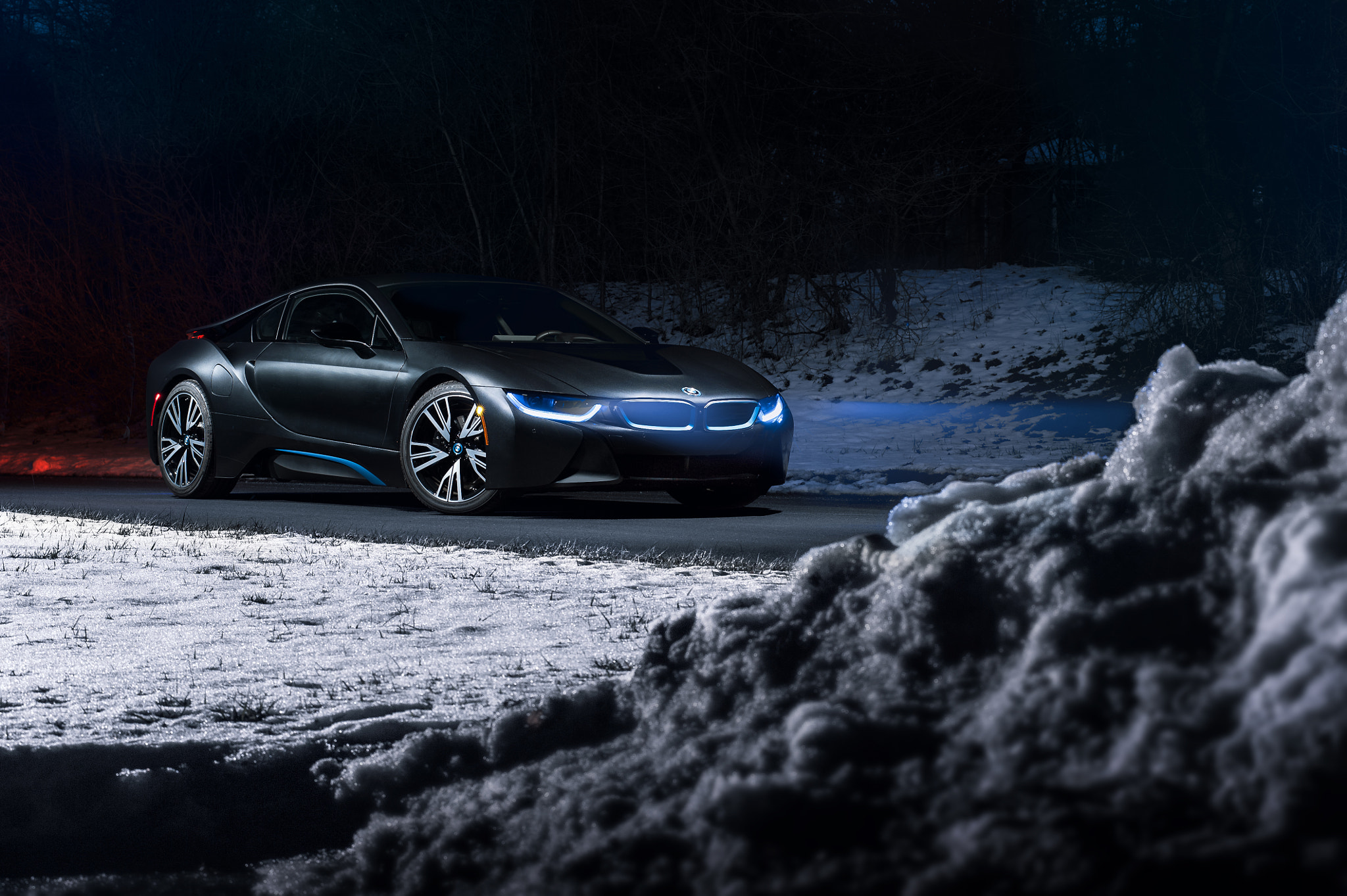 Nikon AF-Nikkor 80-200mm F2.8D ED sample photo. Bmw i8 photography