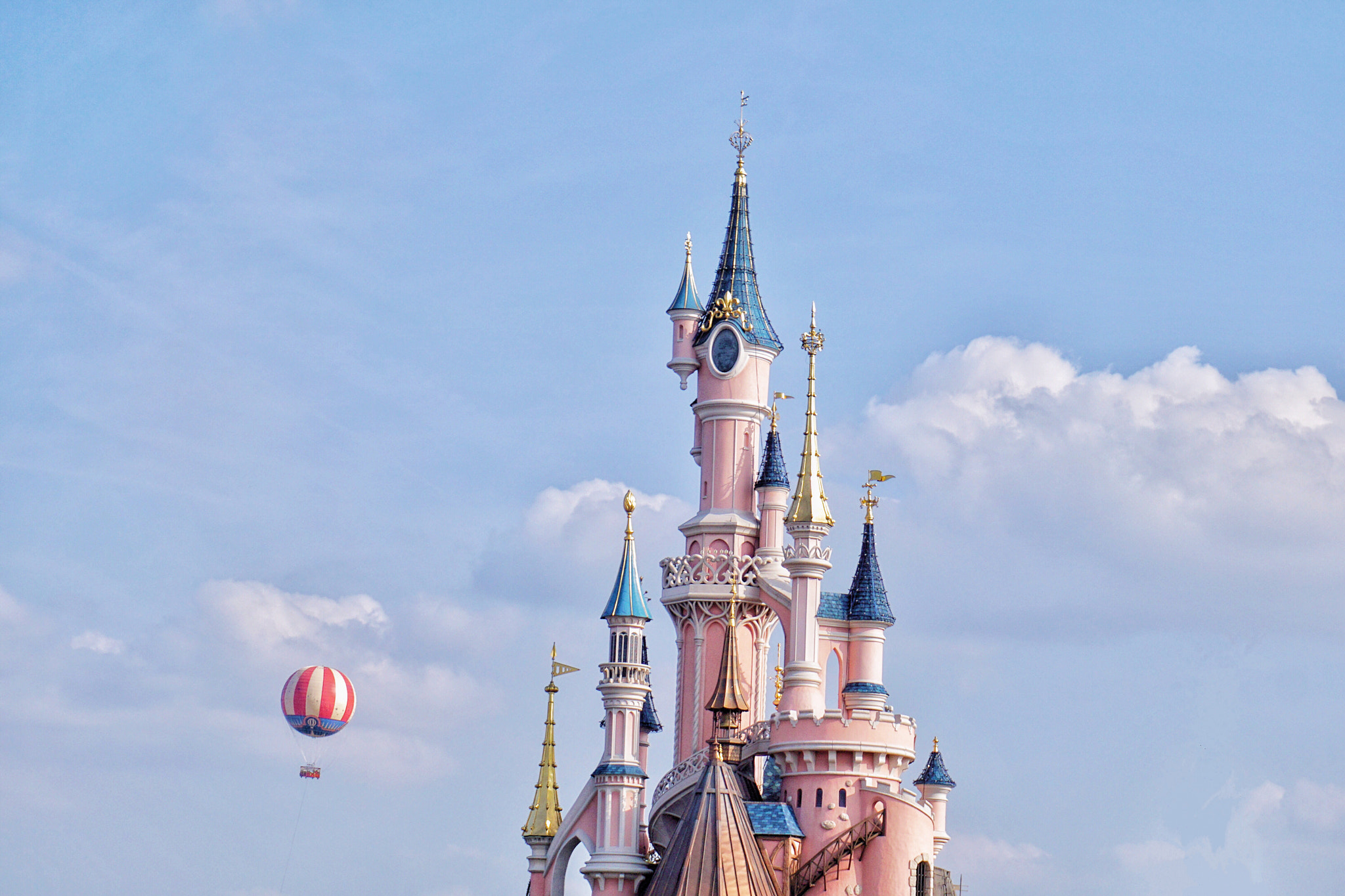 Sony a5100 sample photo. Sleeping beauty castle photography