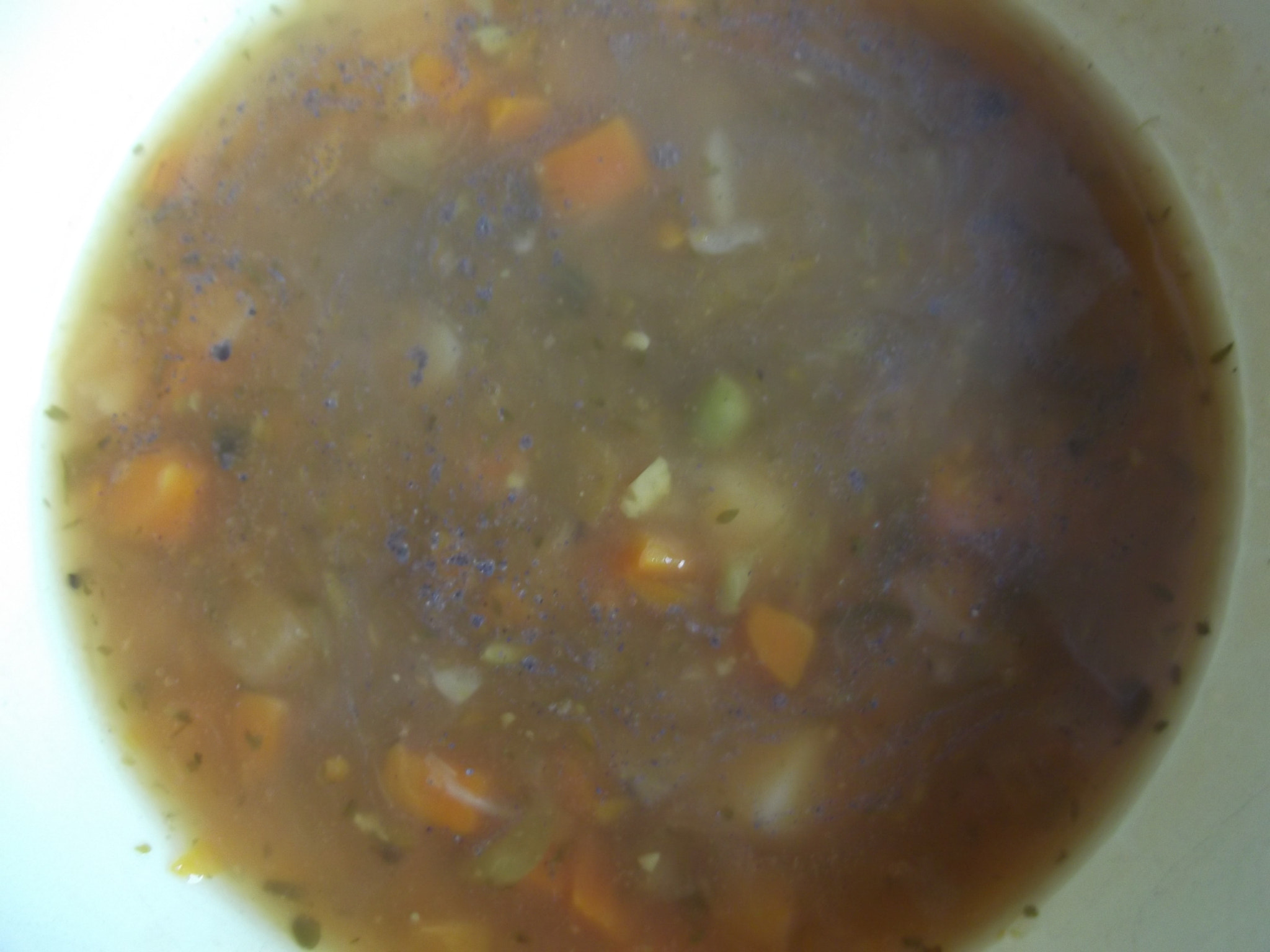 Fujifilm FinePix T350 sample photo. Vegetable soup photography