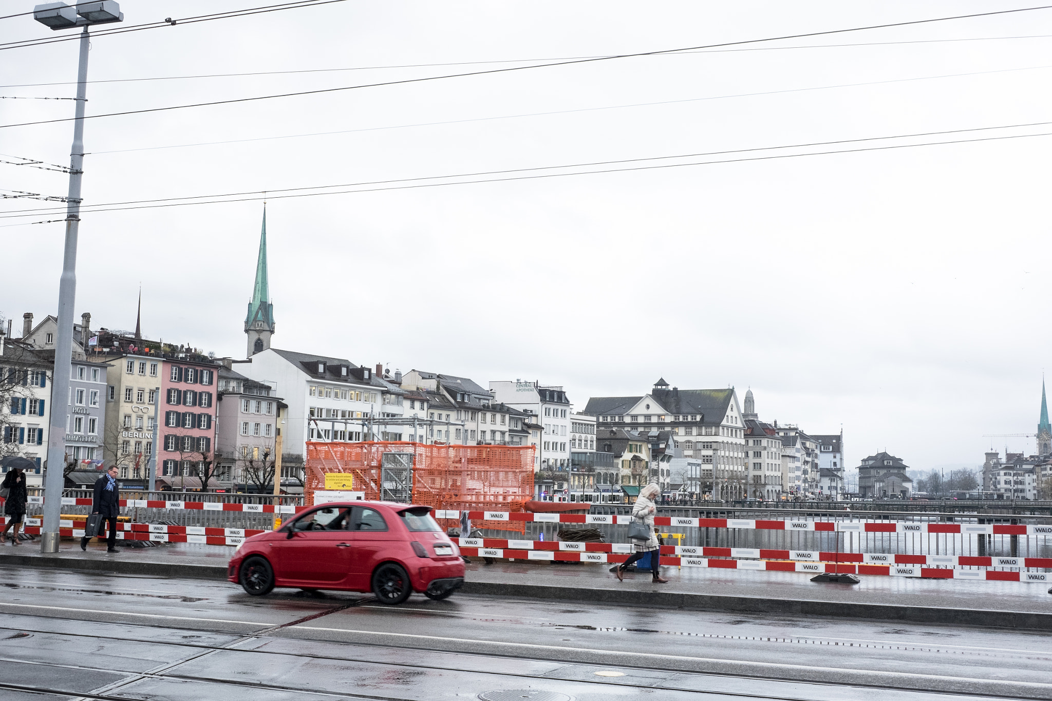 Fujifilm XF 27mm F2.8 sample photo. Zurich accross the bridge photography