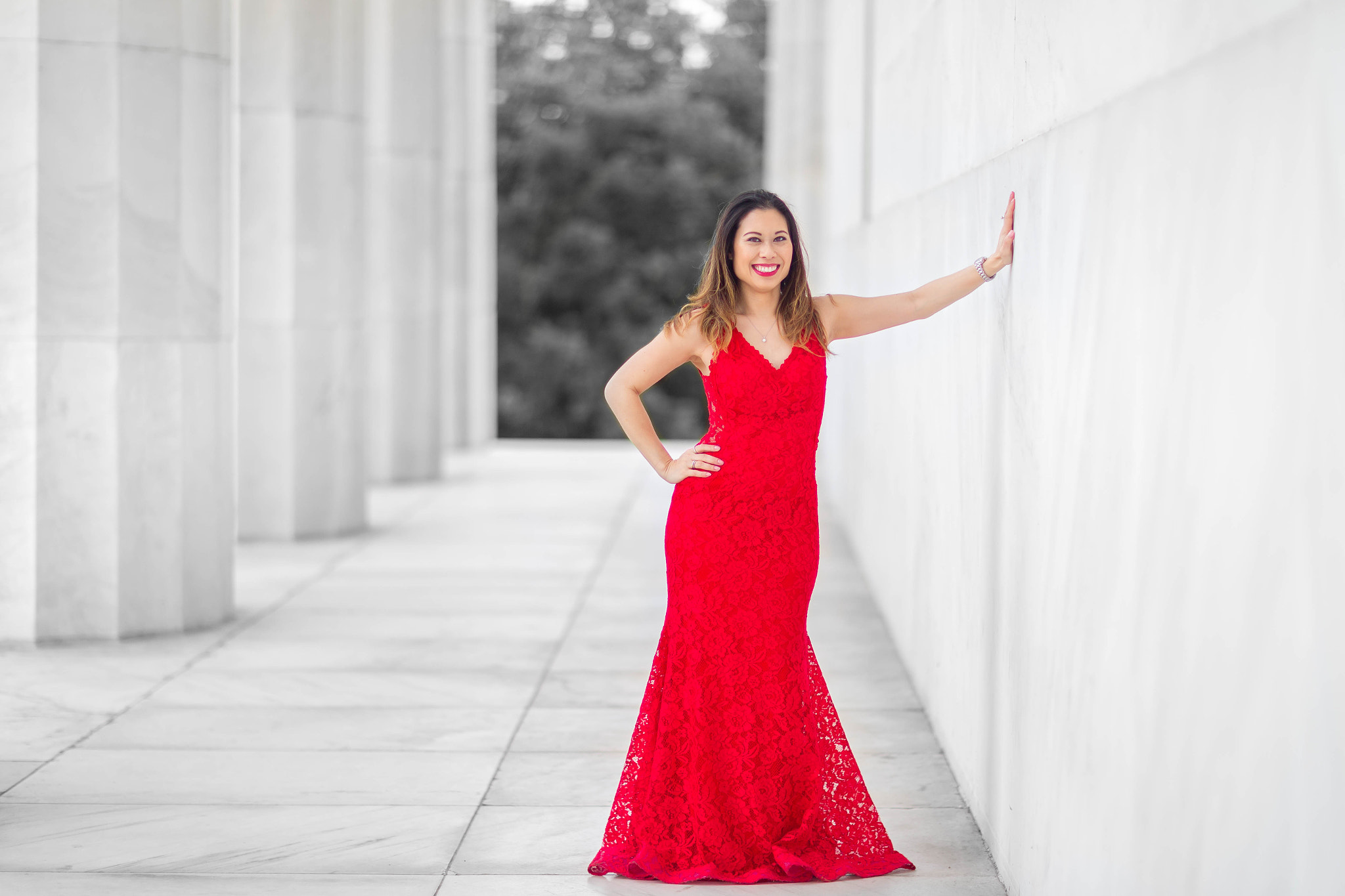 Canon EOS 6D + Canon EF 85mm F1.2L II USM sample photo. Lincoln memorial d.c. photography