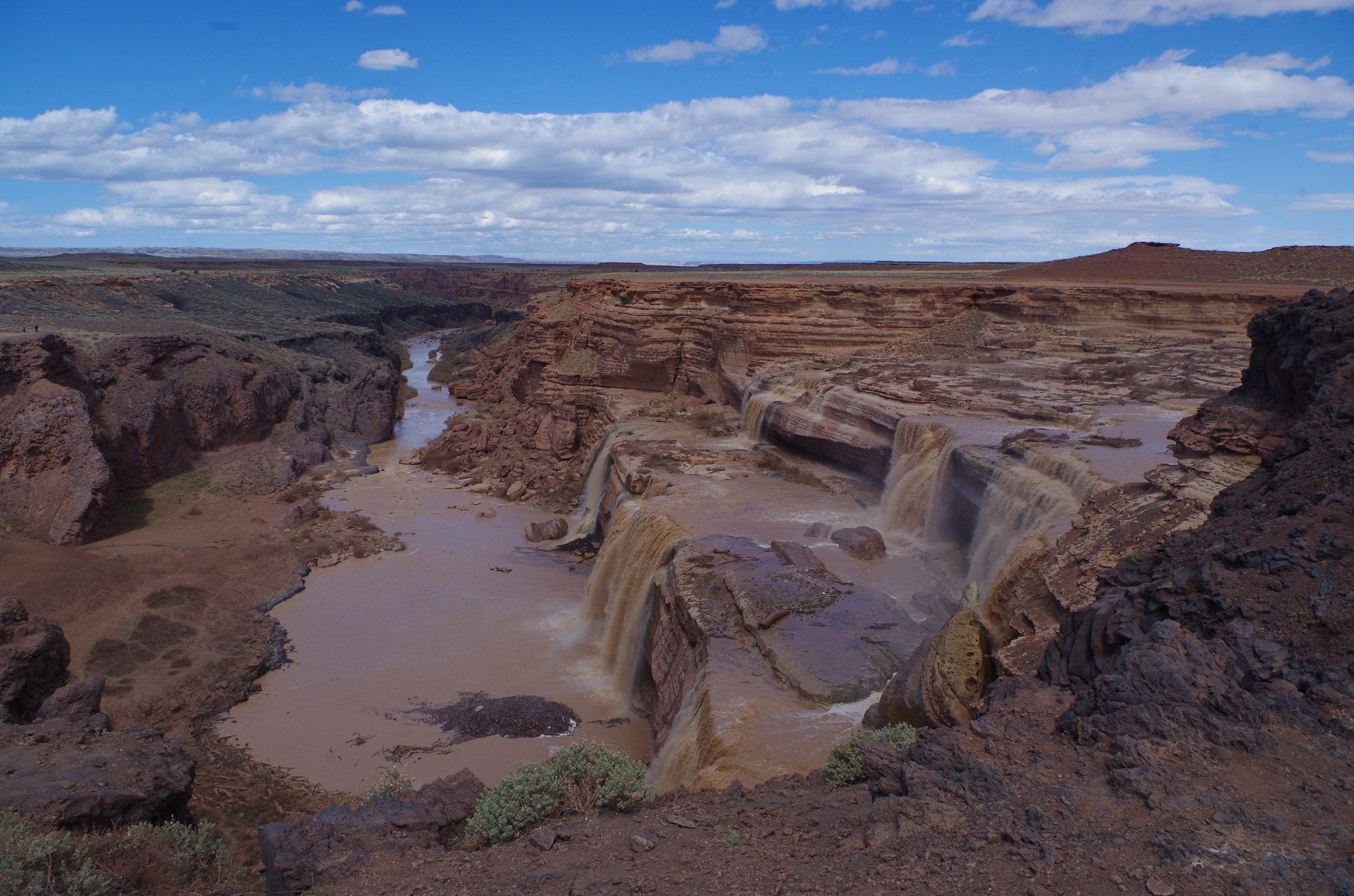 Pentax K-50 sample photo. Grand falls photography