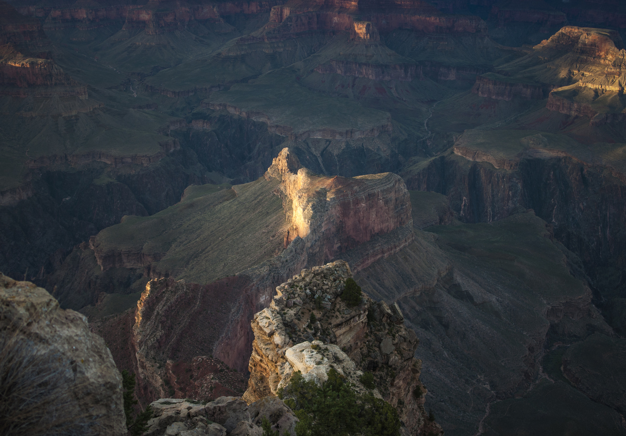 Nikon AF-S Nikkor 24mm F1.8G ED sample photo. -4c sunset @grand canyon photography