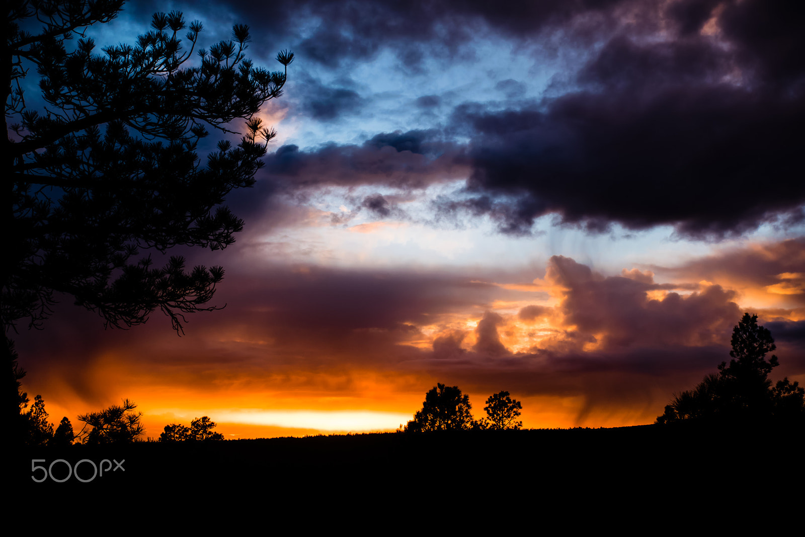 Nikon D5300 sample photo. Pagosa sunset 2014-11-20 photography