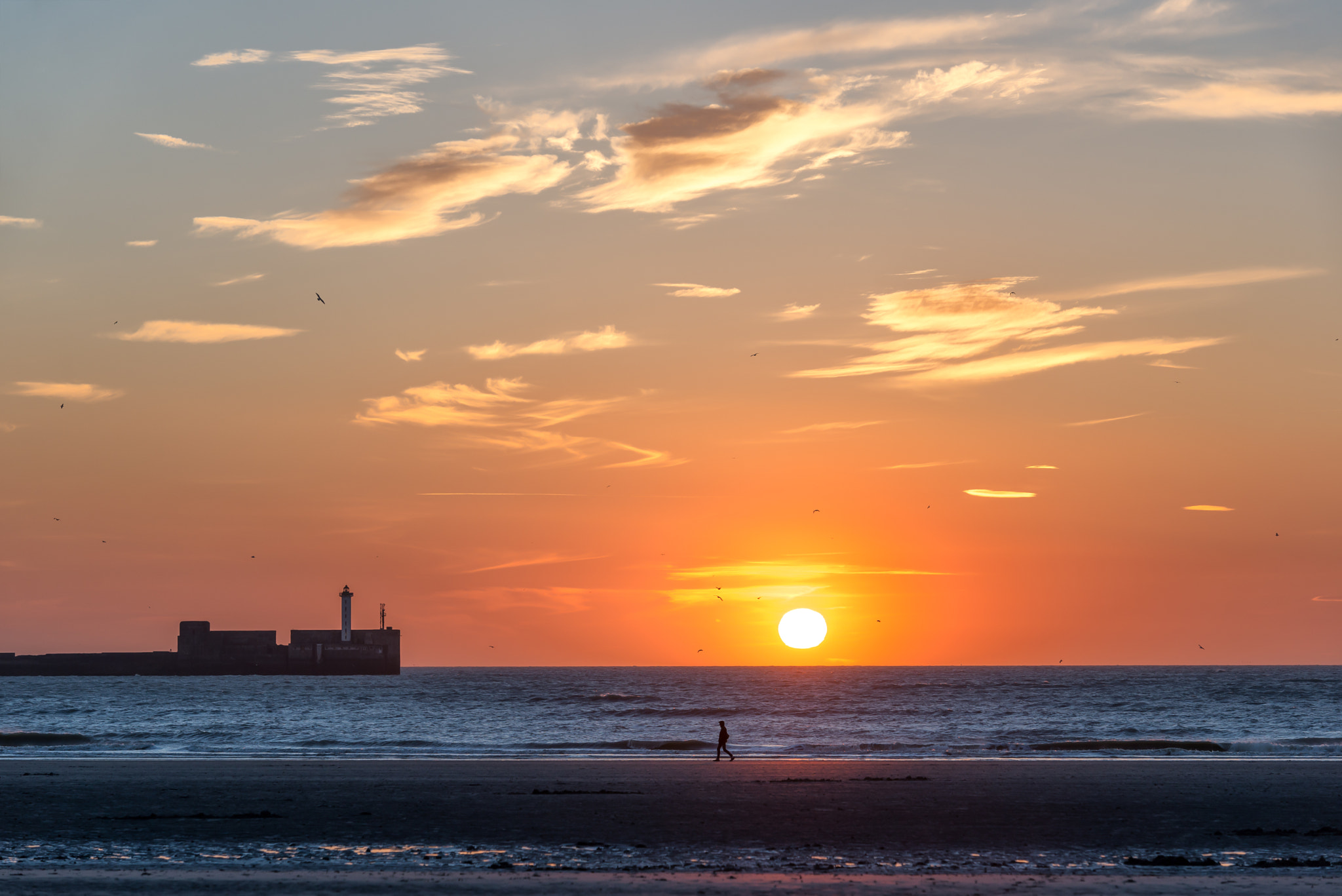 Nikon AF-S Nikkor 70-200mm F2.8G ED VR II sample photo. Sunset photography