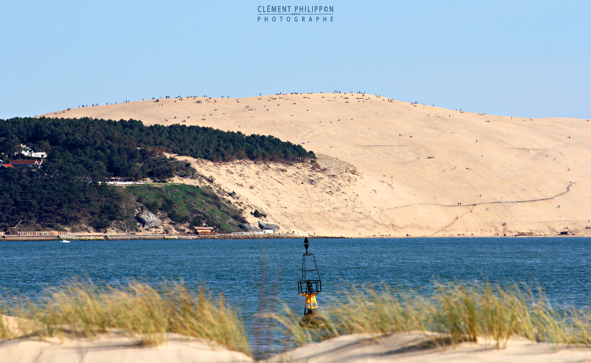 Canon EF 70-300mm F4-5.6L IS USM sample photo. La dune du pylat vu d'en face ... photography