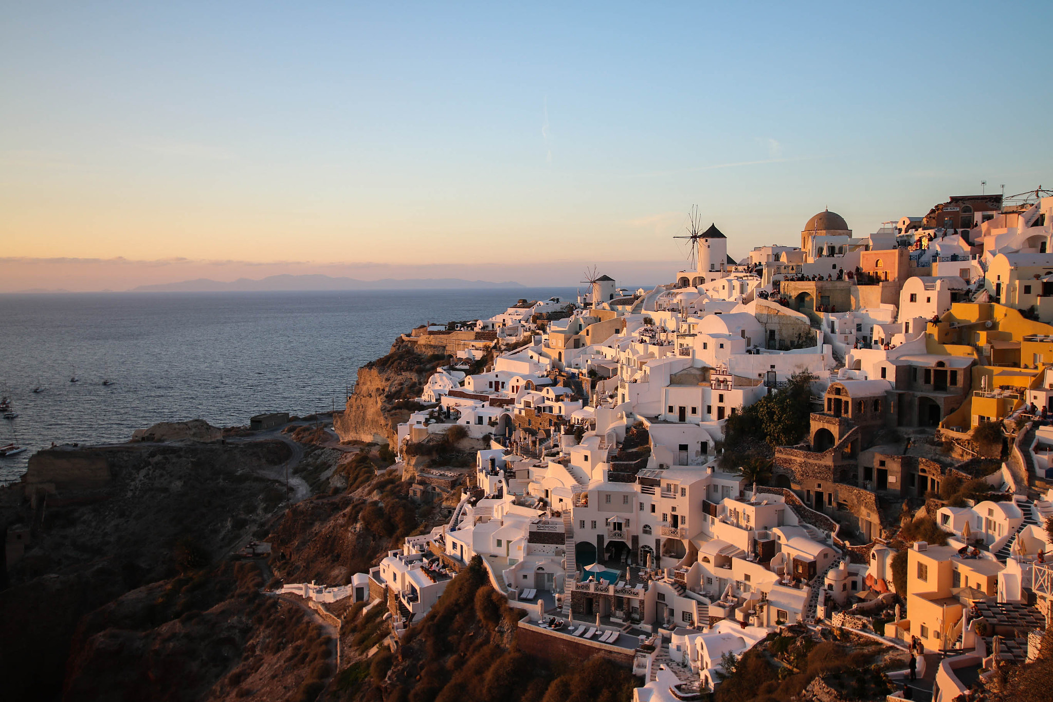 Sigma 10-20mm F3.5 EX DC HSM sample photo. Santorini postcard views photography