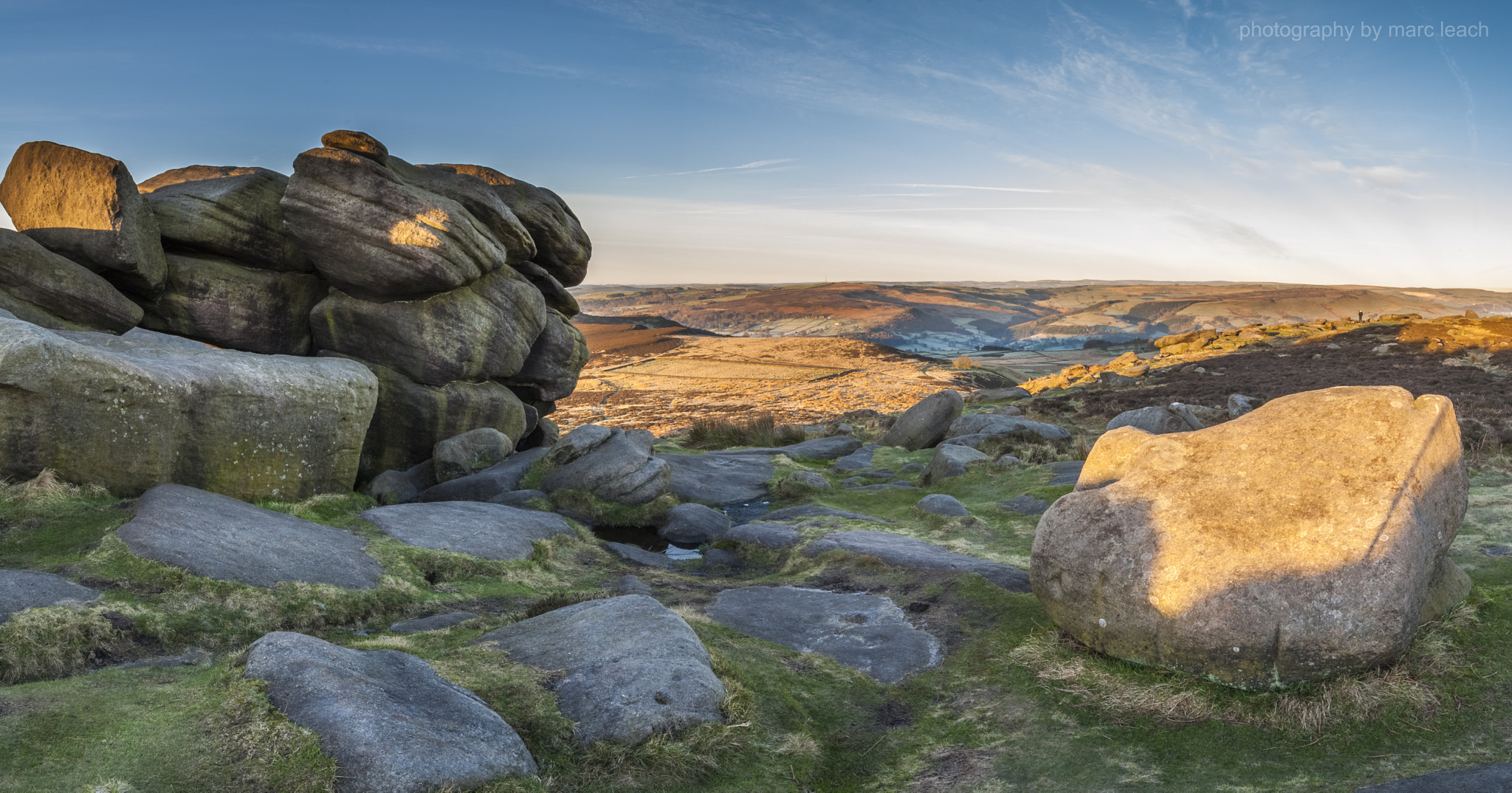 Nikon D200 sample photo. Early morning light on higger tor  photography