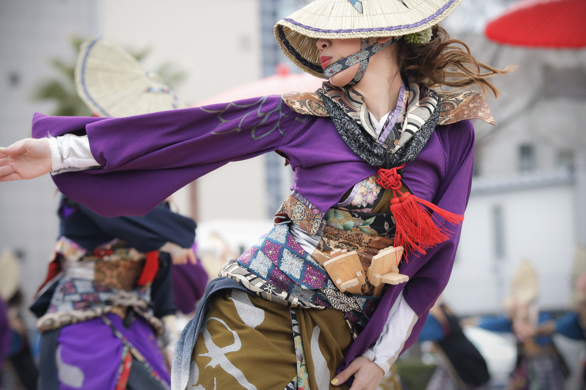 Sigma 70-200mm F2.8 EX DG OS HSM sample photo. Yosakoi photograph. photography