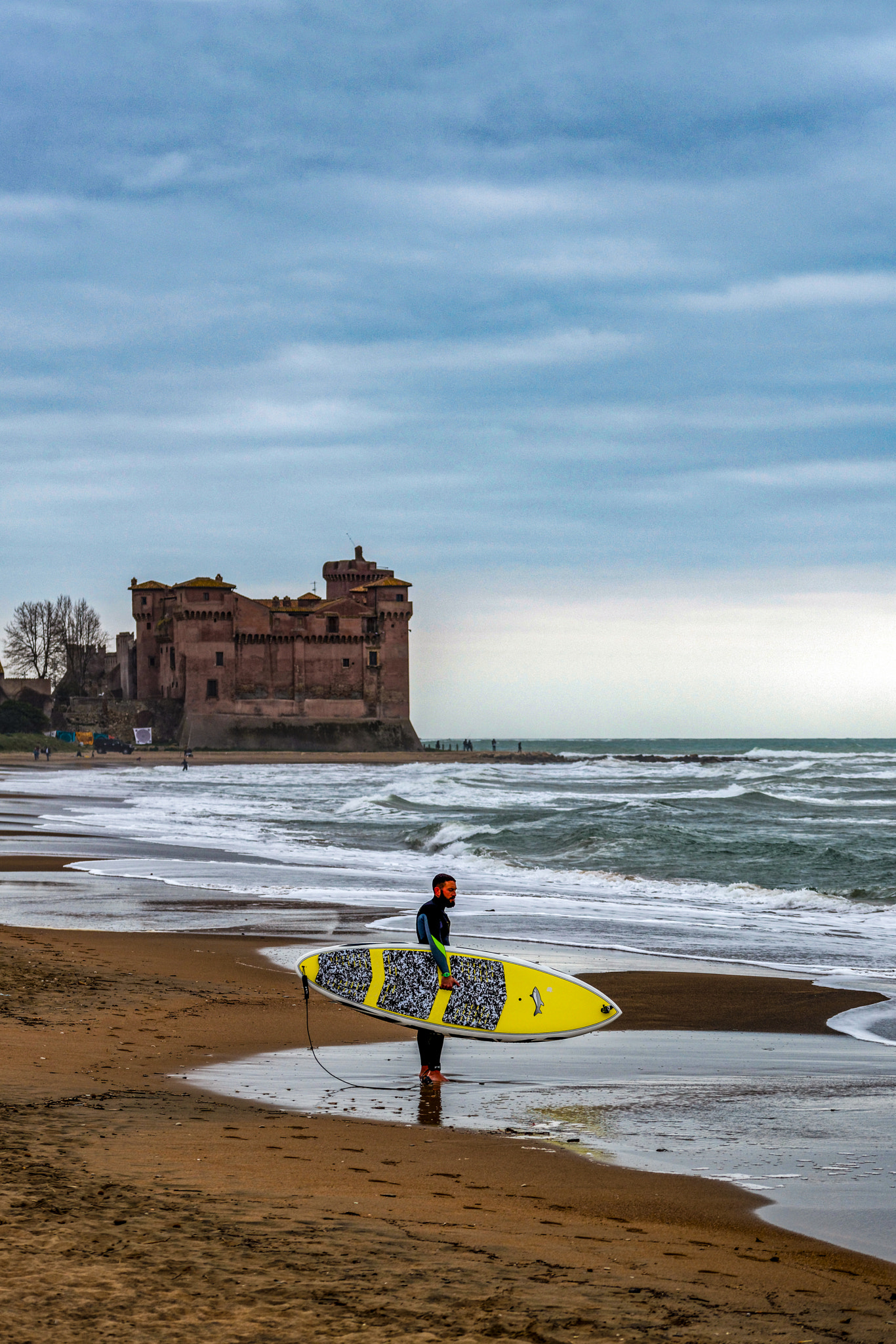 Sigma 105mm F2.8 EX DG OS HSM sample photo. The surfer photography