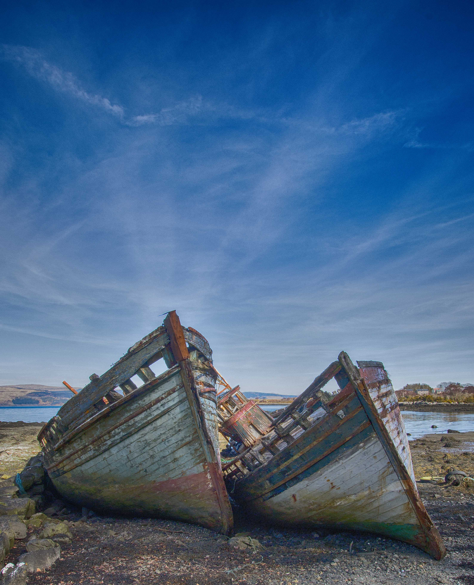 Canon EF-S 10-22mm F3.5-4.5 USM sample photo. Old fishing boats  photography
