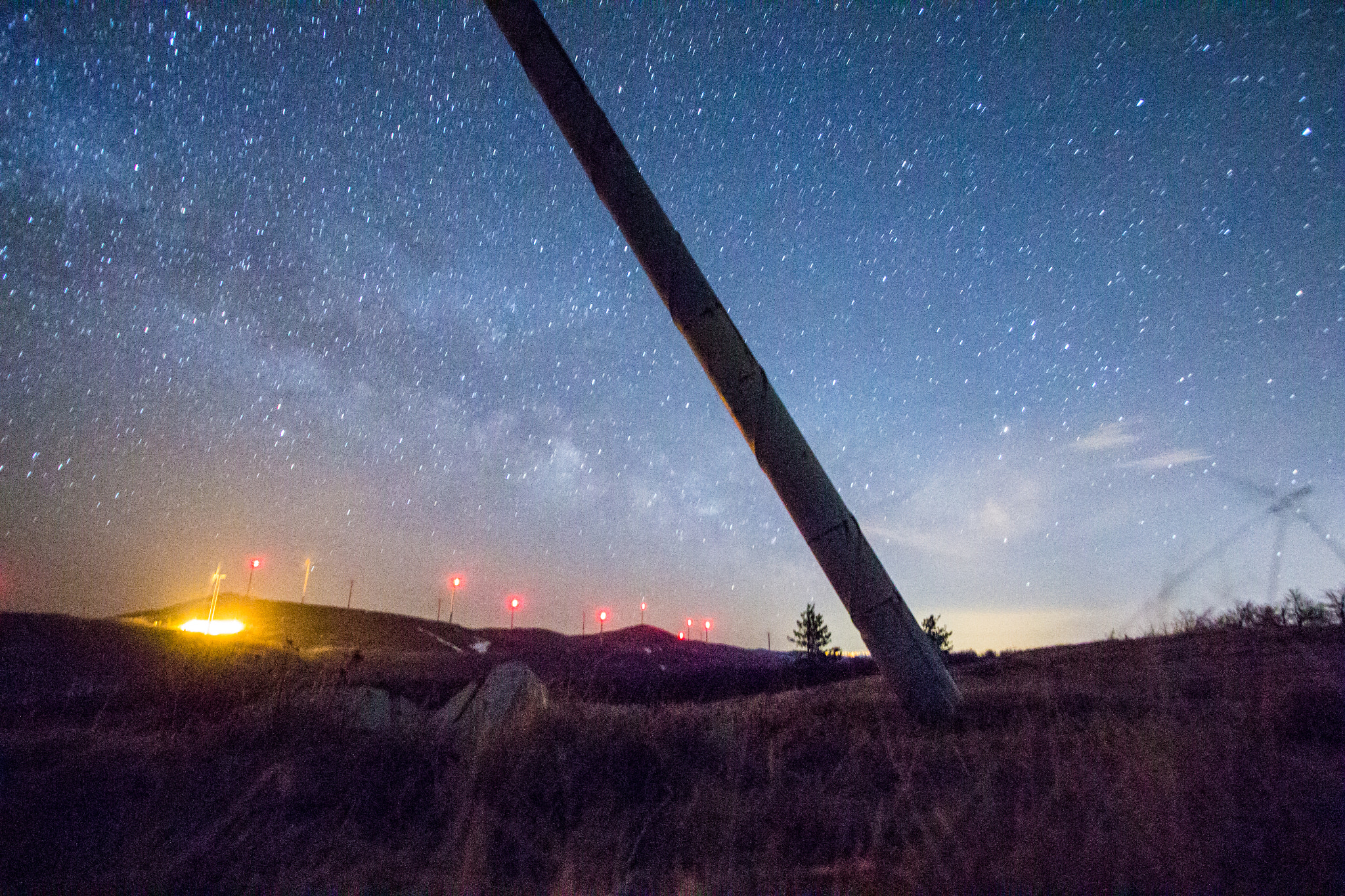 Canon EF-S 10-22mm F3.5-4.5 USM sample photo. Night at buzludzha photography