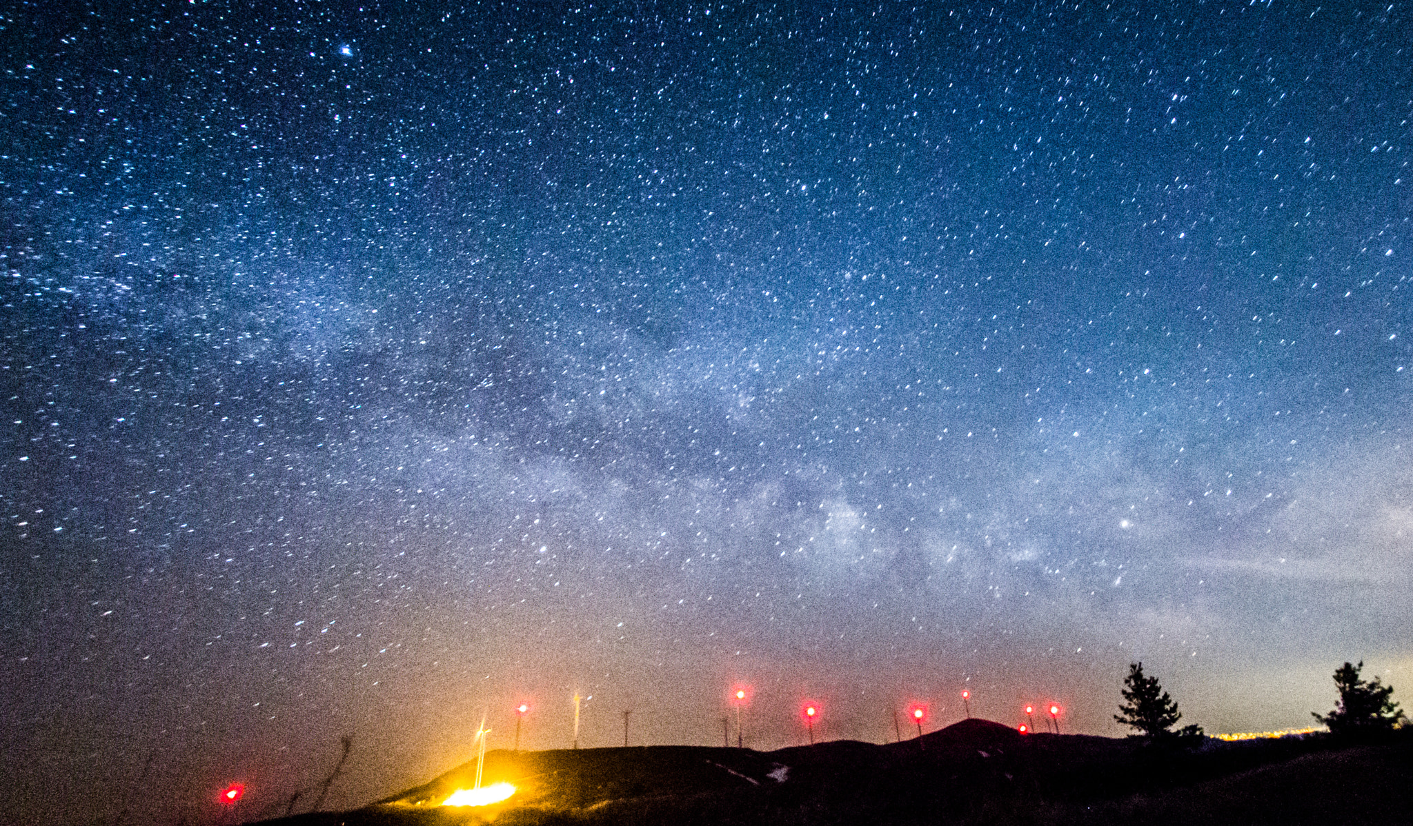Canon EF-S 10-22mm F3.5-4.5 USM sample photo. Night at buzludzha photography