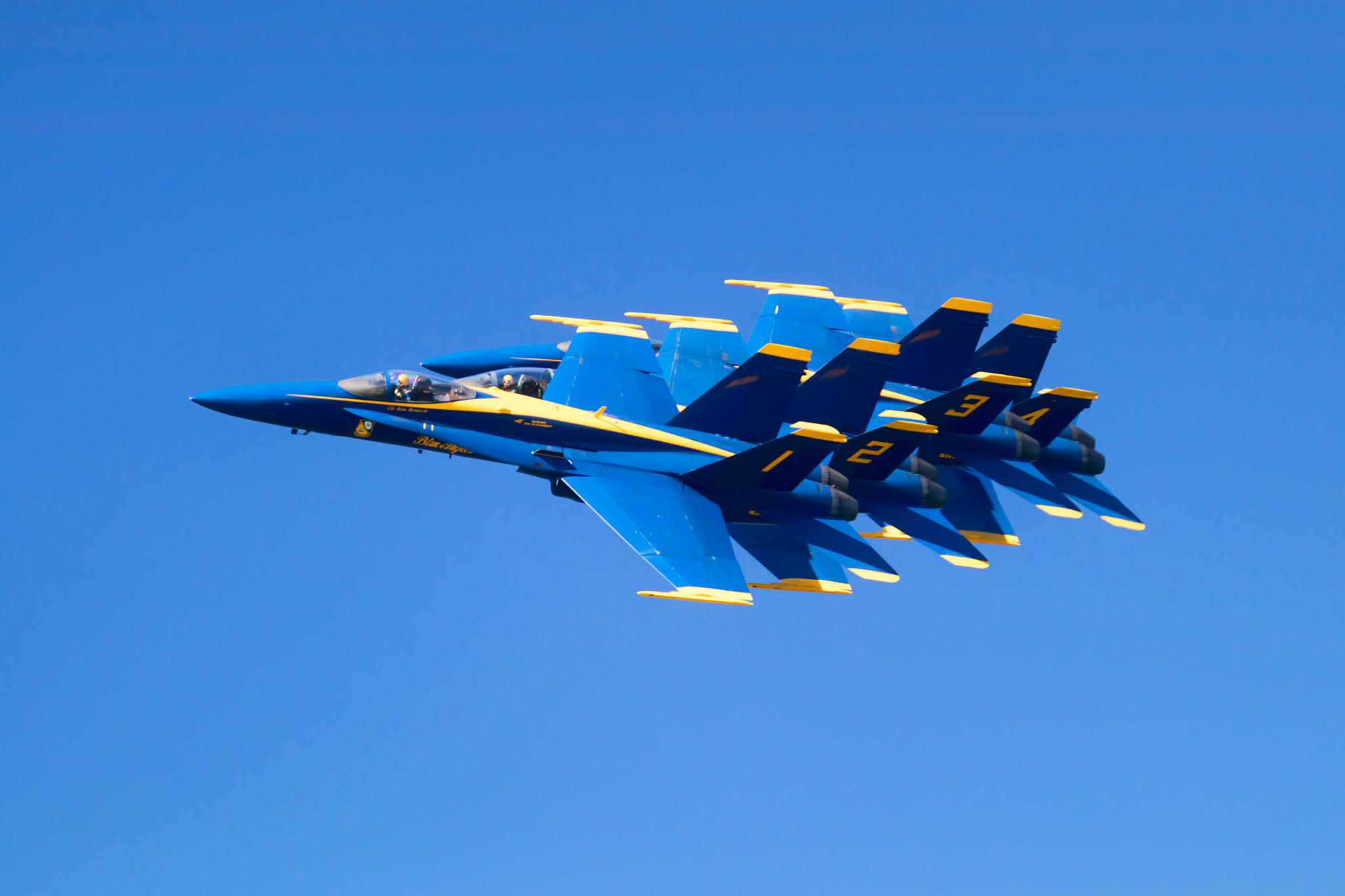 Canon EF 70-200mm F2.8L IS II USM sample photo. Blue angels in formation photography