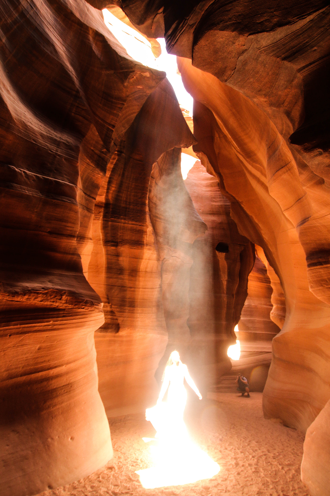 Canon EOS 70D sample photo. Antelope canyon bride photography