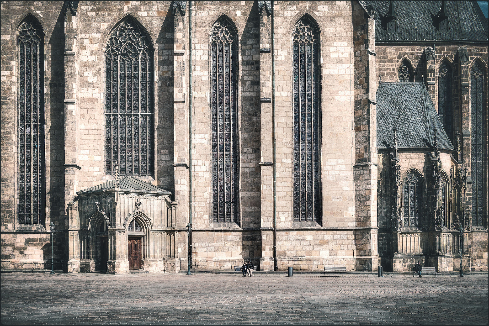 Fujifilm X-T1 + Fujifilm XF 35mm F2 R WR sample photo. In front of the church photography