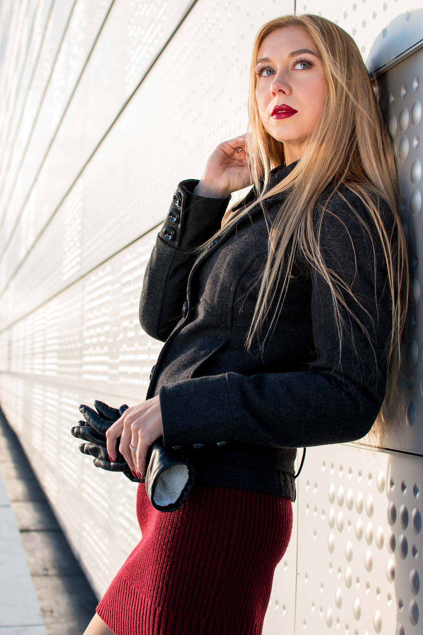 Nikon D5500 sample photo. Photoshoot with the beautiful olya - oslo opera house photography