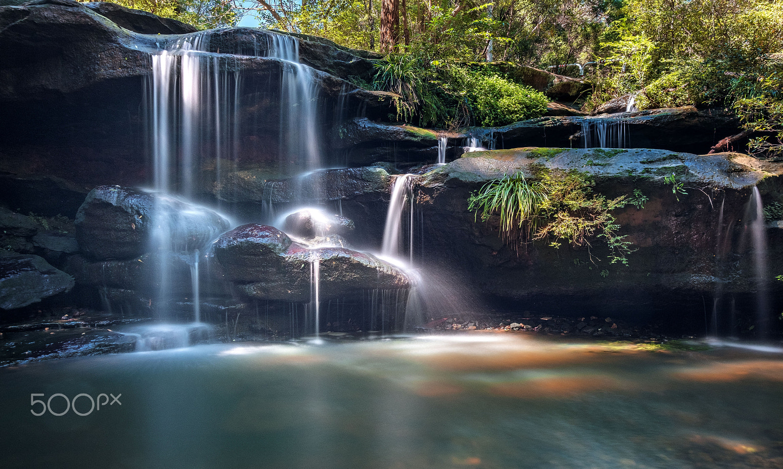 Fujifilm X-T2 sample photo. Waterfall photography