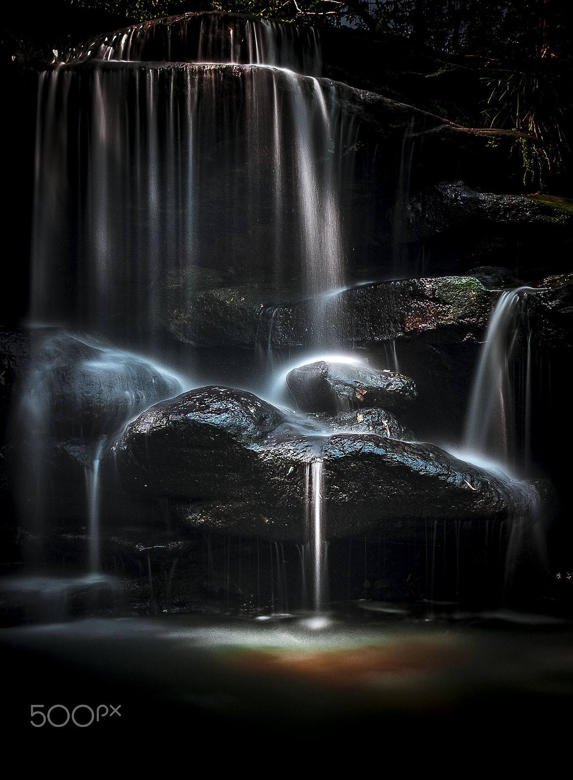 Fujifilm X-T2 sample photo. Hunts creek waterfall photography