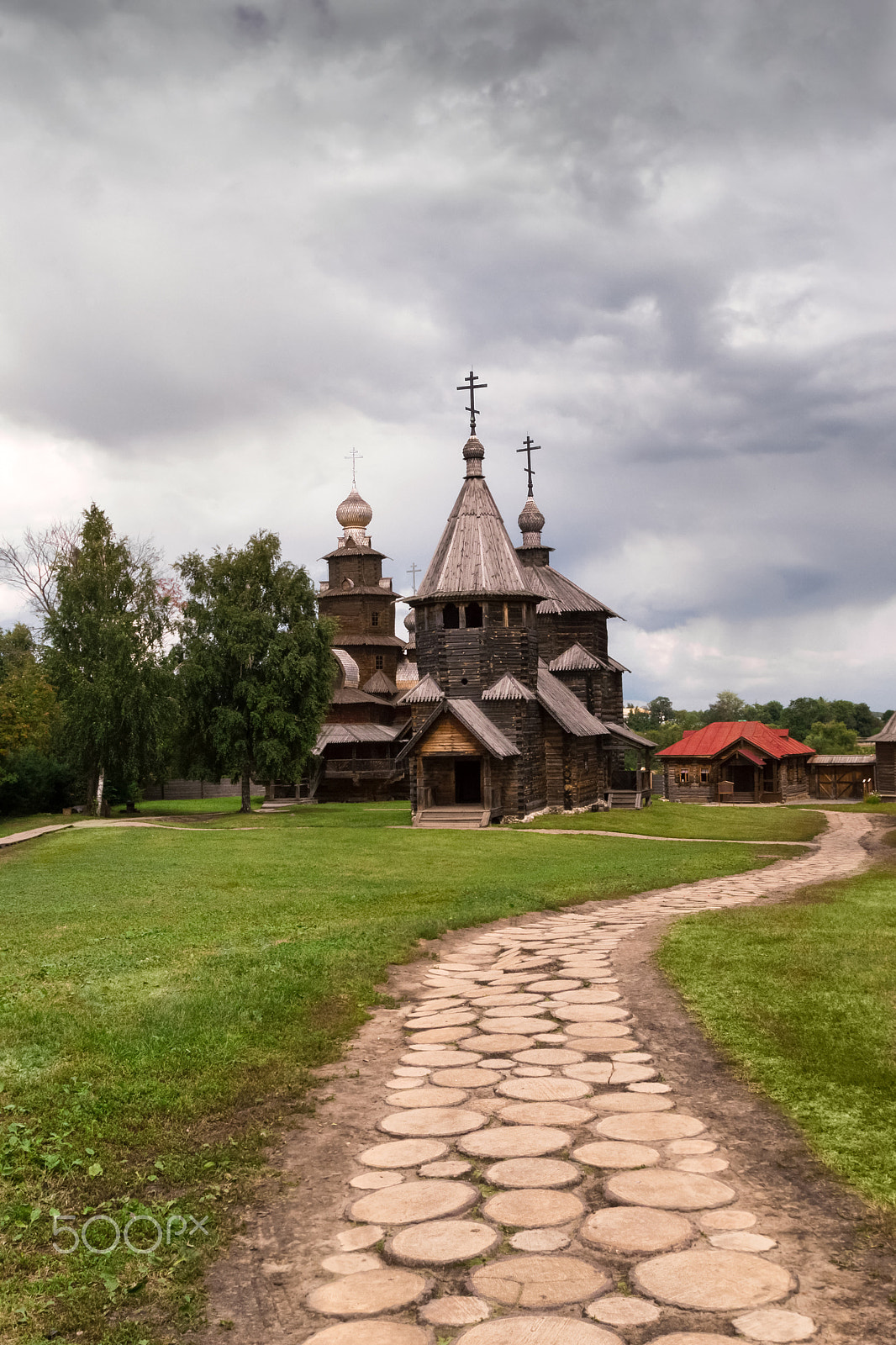 Nikon D3100 + Tamron SP AF 10-24mm F3.5-4.5 Di II LD Aspherical (IF) sample photo. Wooden church in suzdal in summer photography