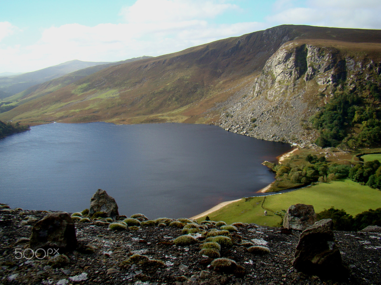 Sony DSC-H7 sample photo. In the wicklow mountains photography