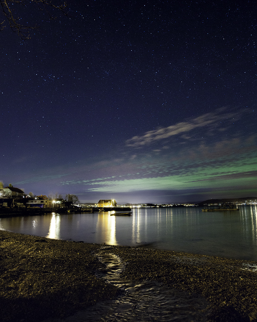 Sigma 20mm F1.4 DG HSM Art sample photo. Northern lights photography