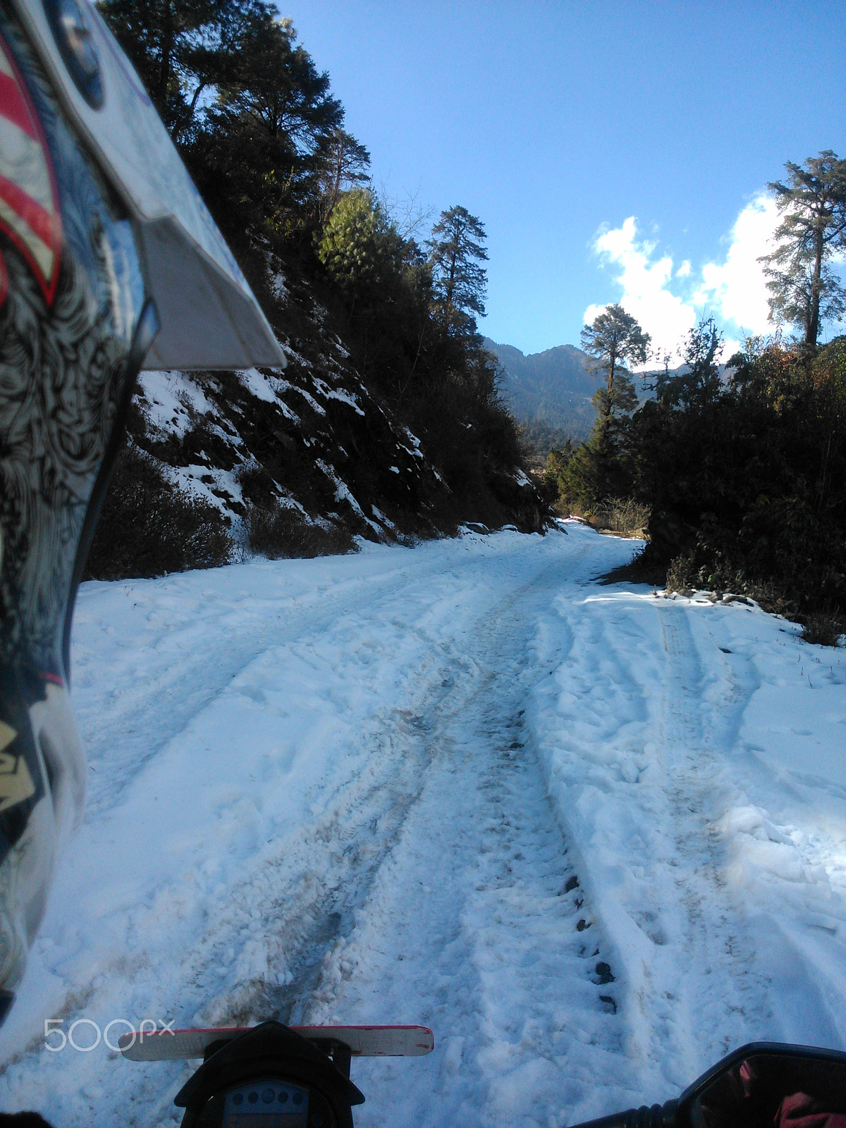 Sony Xperia L sample photo. Snow photography