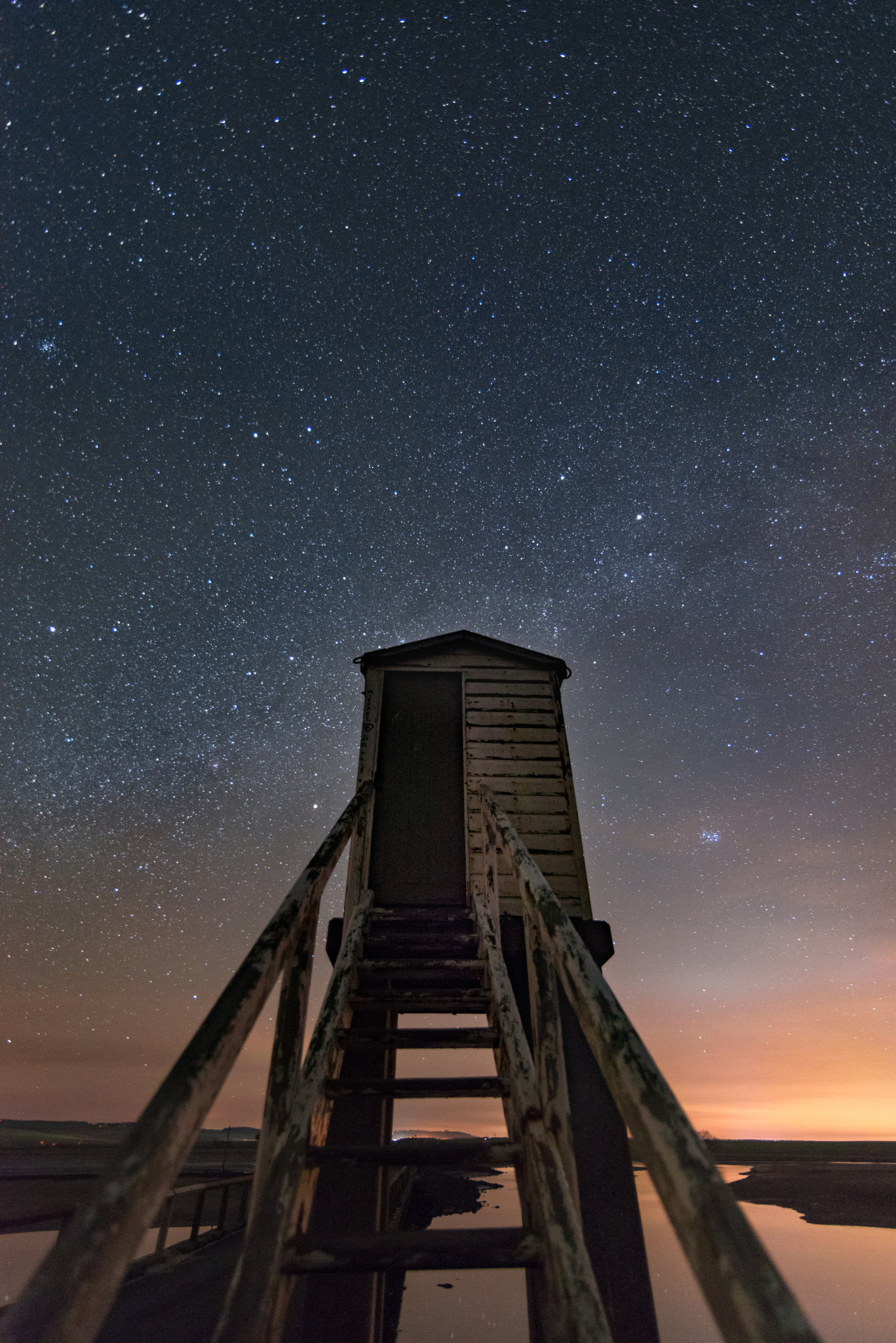 Nikon D800 sample photo. Lindisfarne refuge hut photography