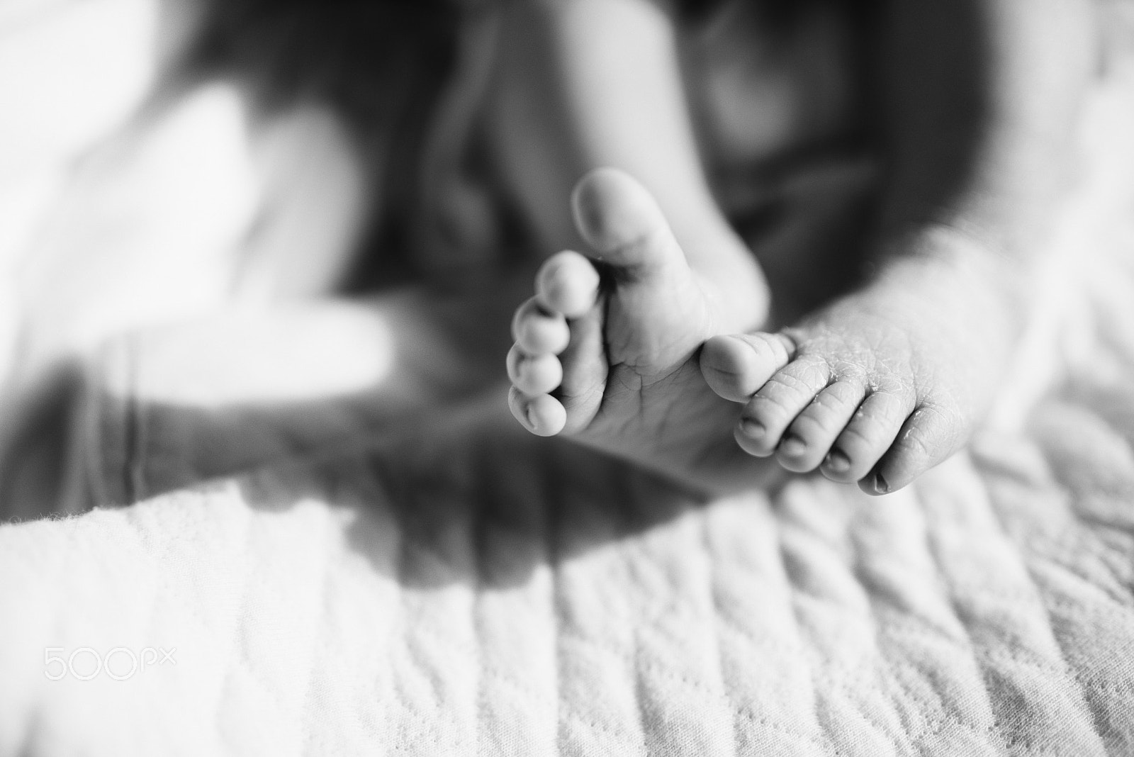 Nikon D610 + Sigma 35mm F1.4 DG HSM Art sample photo. Baby feet photography