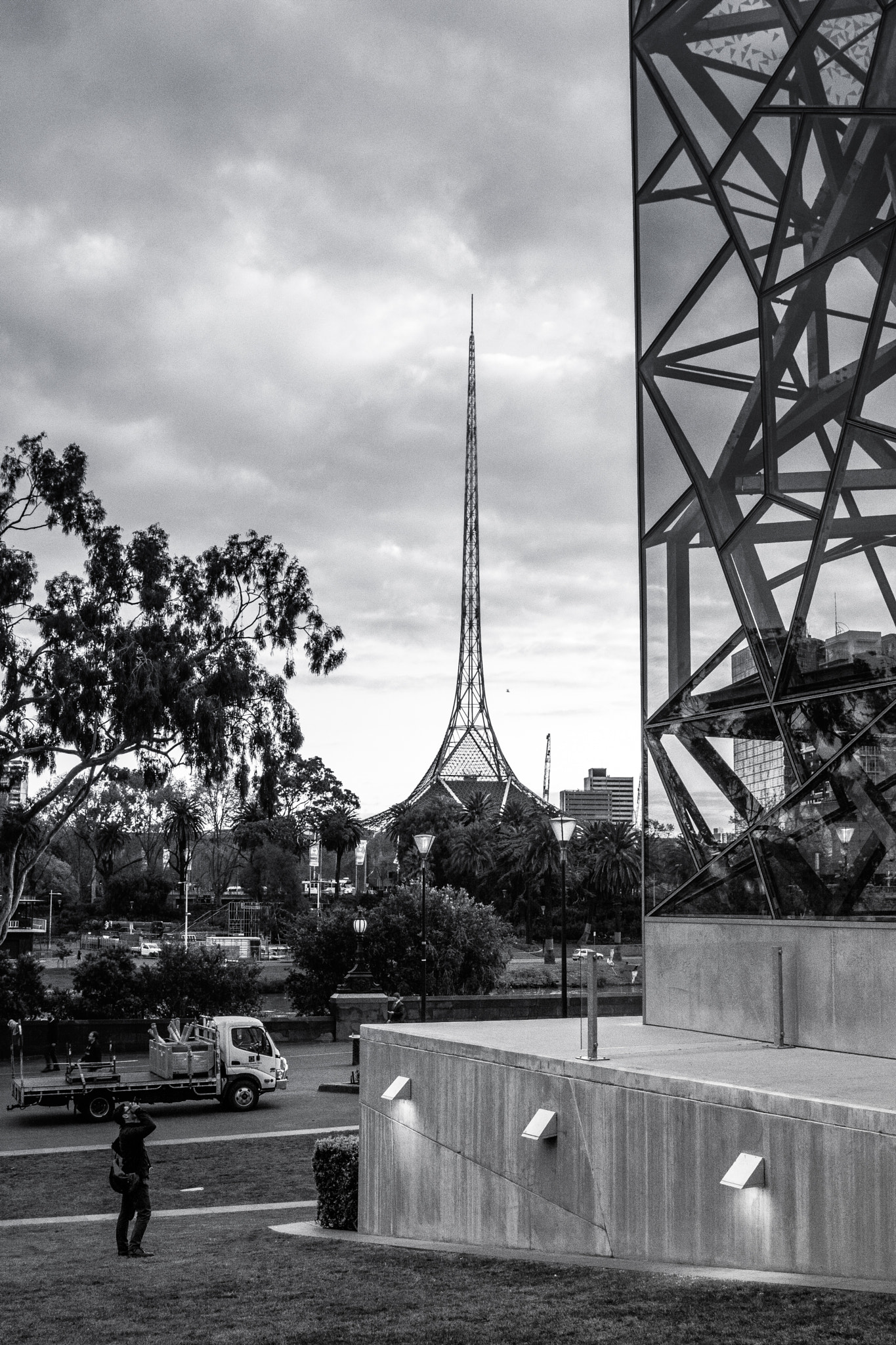 Canon EOS 50D sample photo. Melbourne art center photography