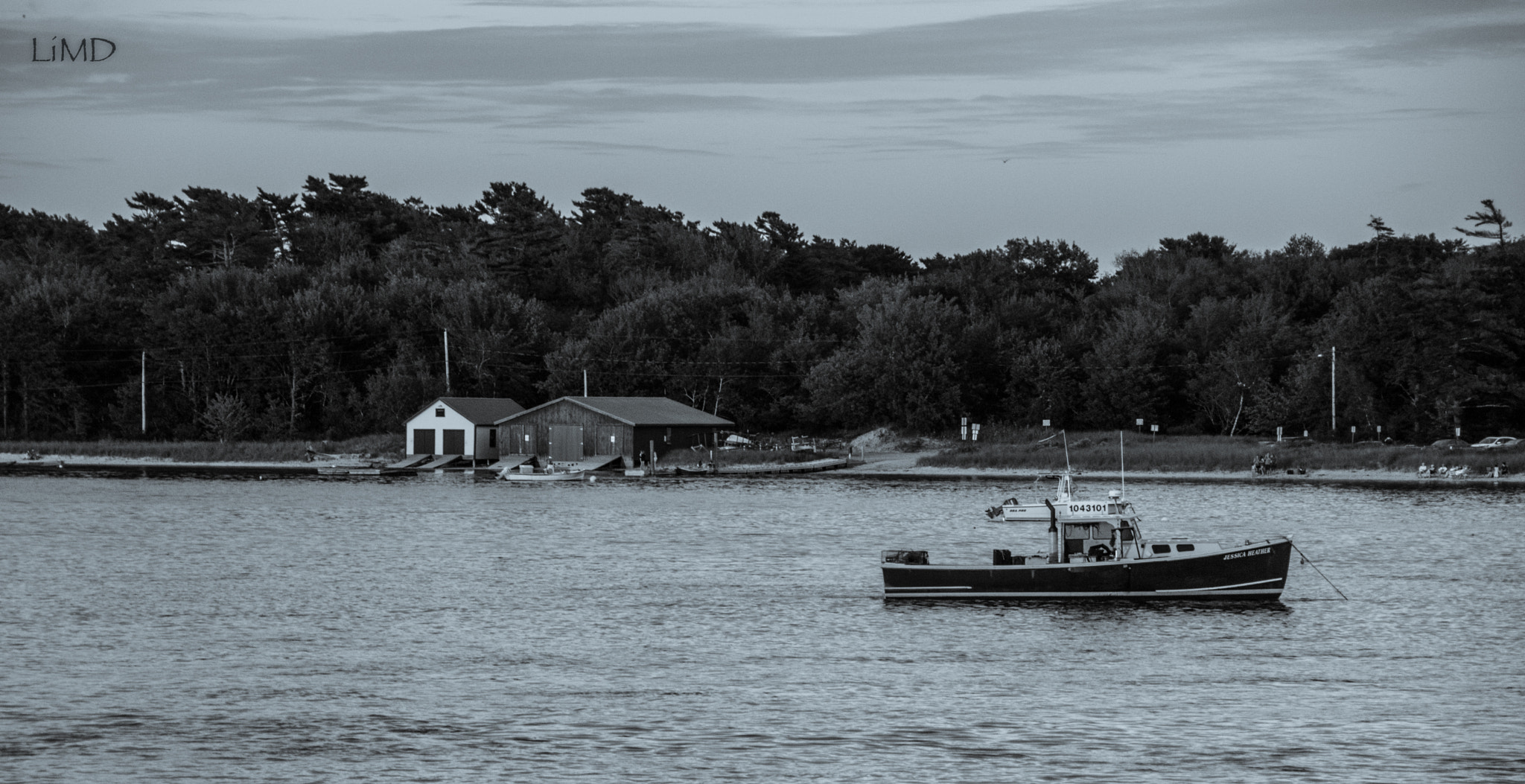 Nikon D3200 sample photo. Lobster boat photography