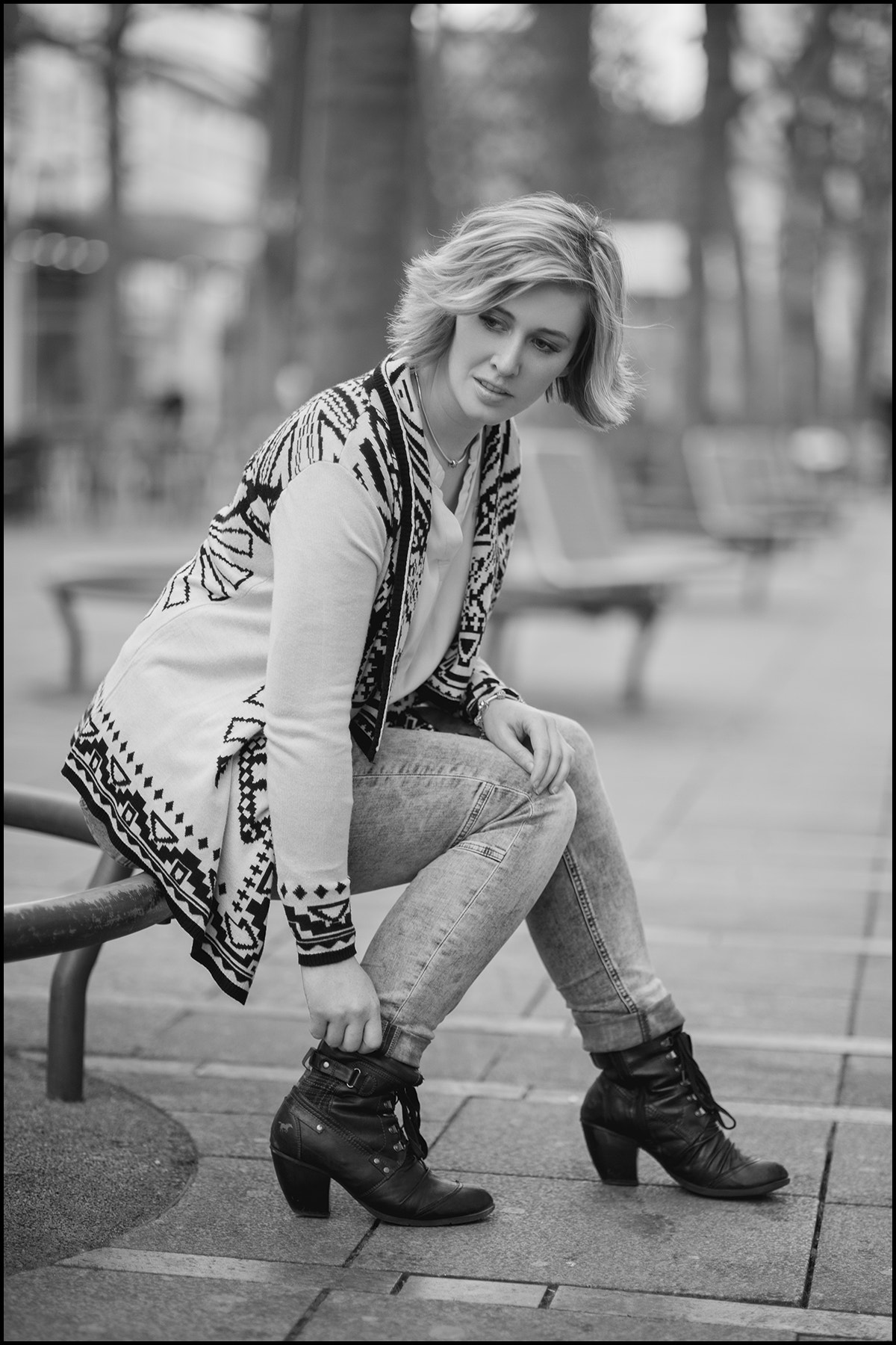 Nikon AF-S Nikkor 85mm F1.4G sample photo. La vio - having a break ;-) photography