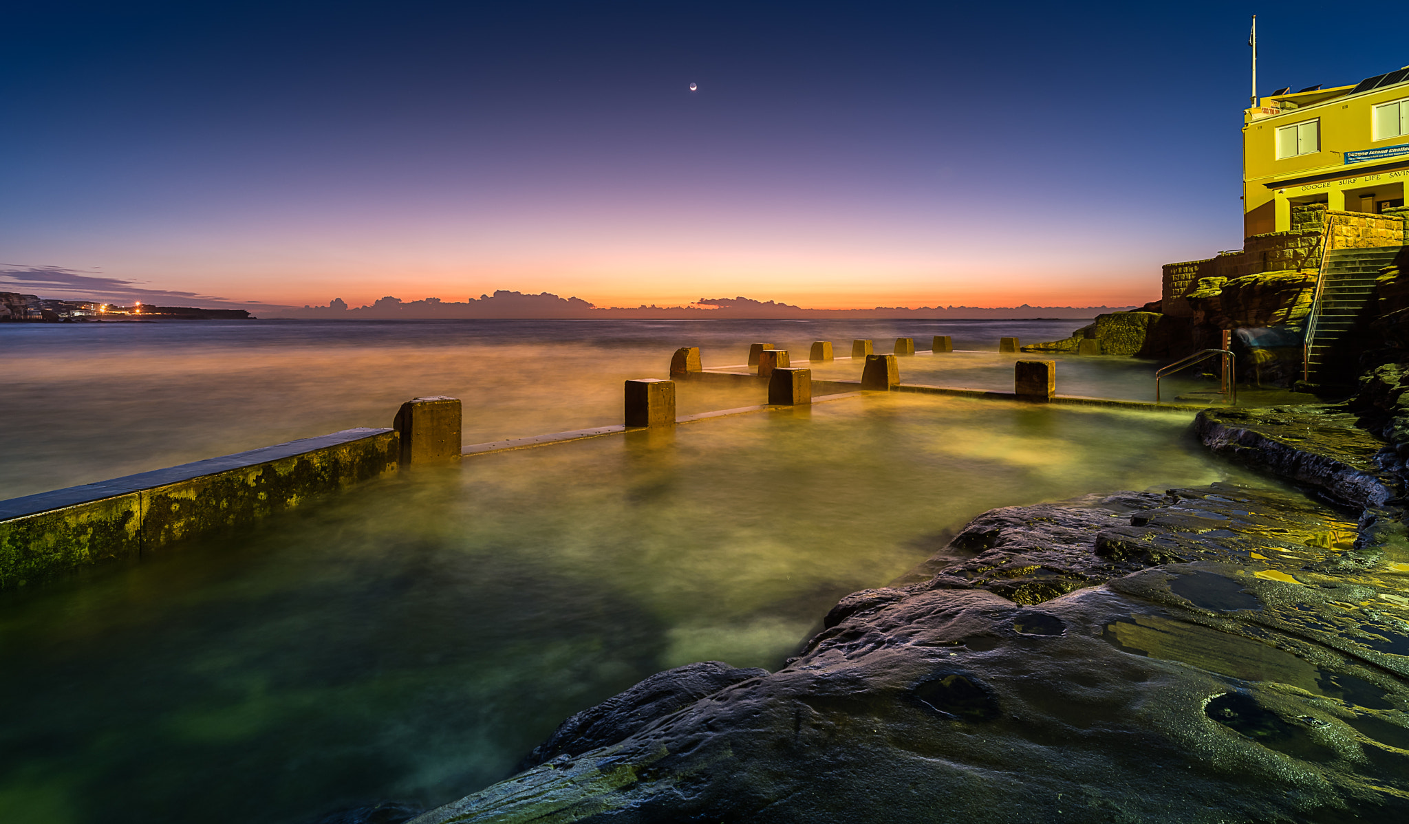 Nikon D750 + Tamron SP 15-30mm F2.8 Di VC USD sample photo. Moonlight & sunlight #5 photography