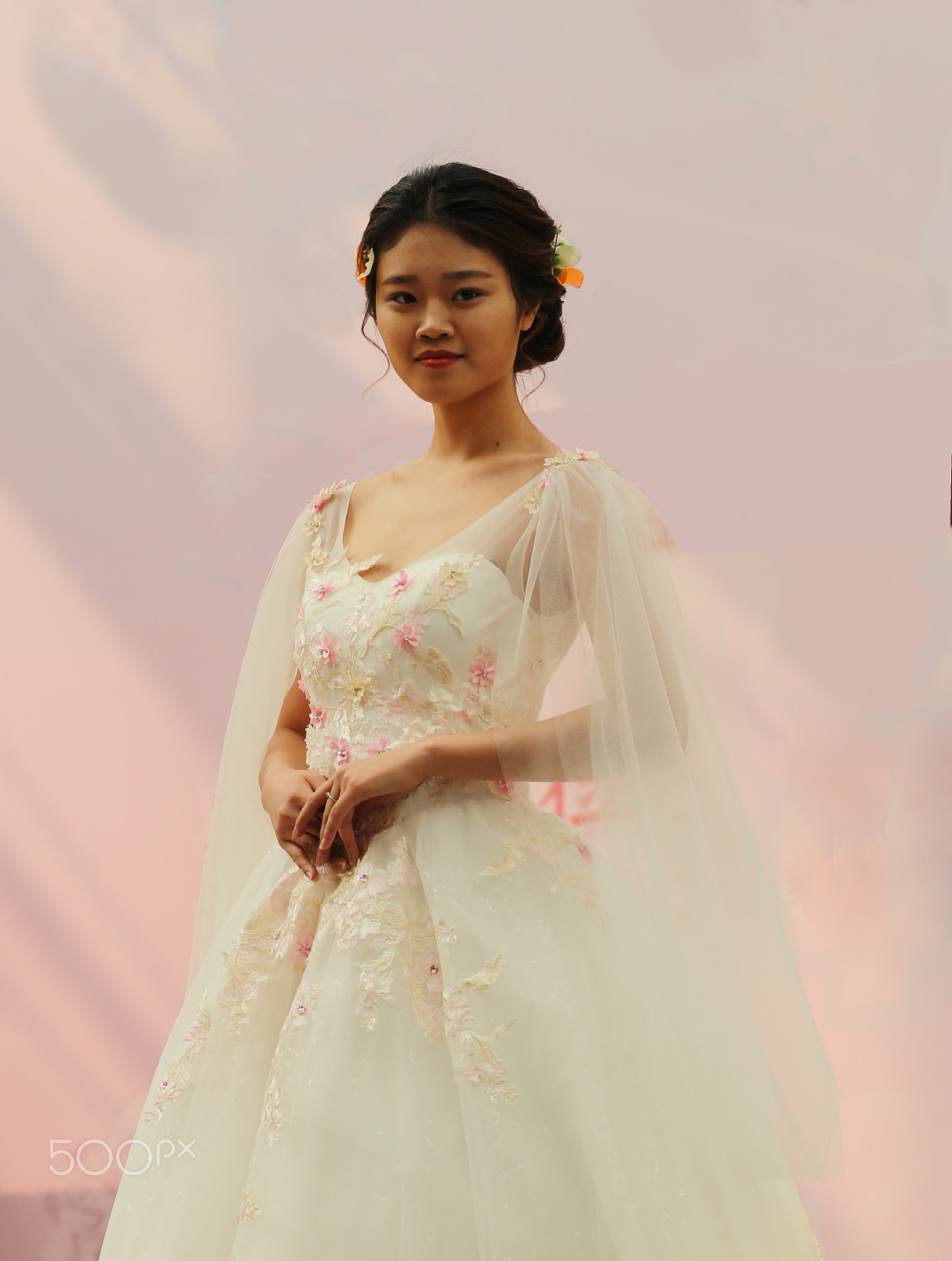Canon EOS 5DS R sample photo. Wedding expo dress photography