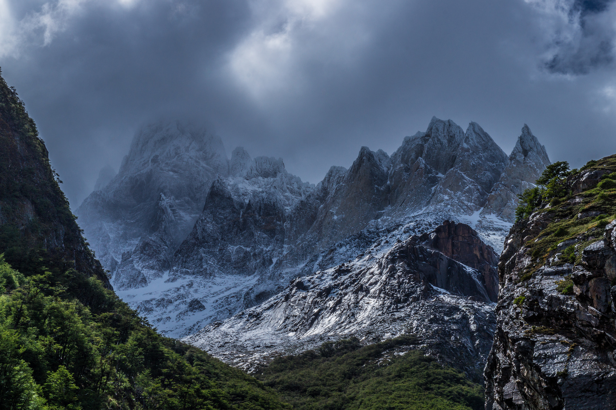 Sony SLT-A58 sample photo. Montañas patagonicas photography