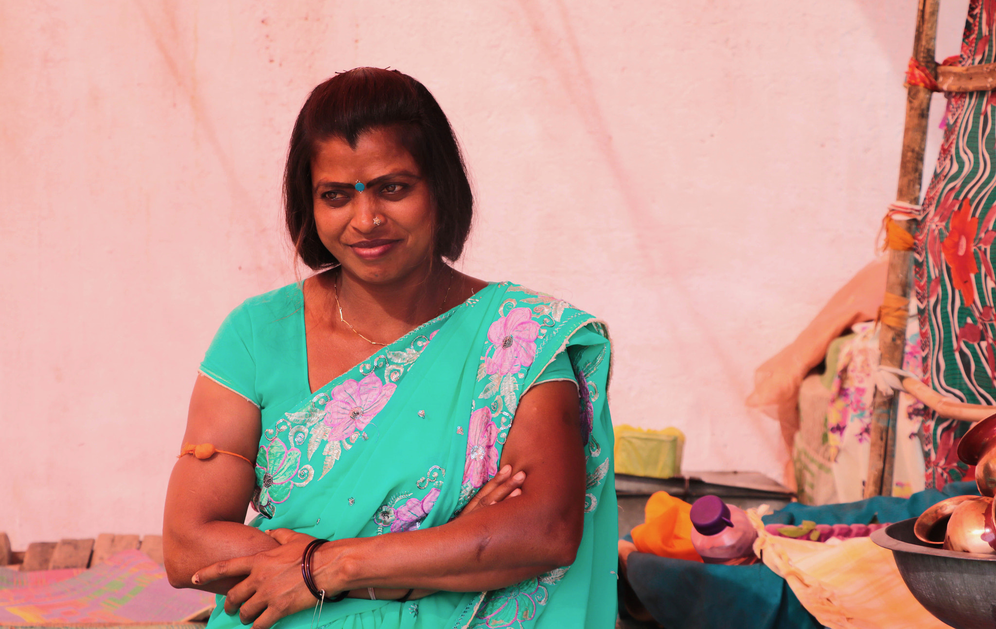 Canon EOS 760D (EOS Rebel T6s / EOS 8000D) sample photo. Indian woman iii photography