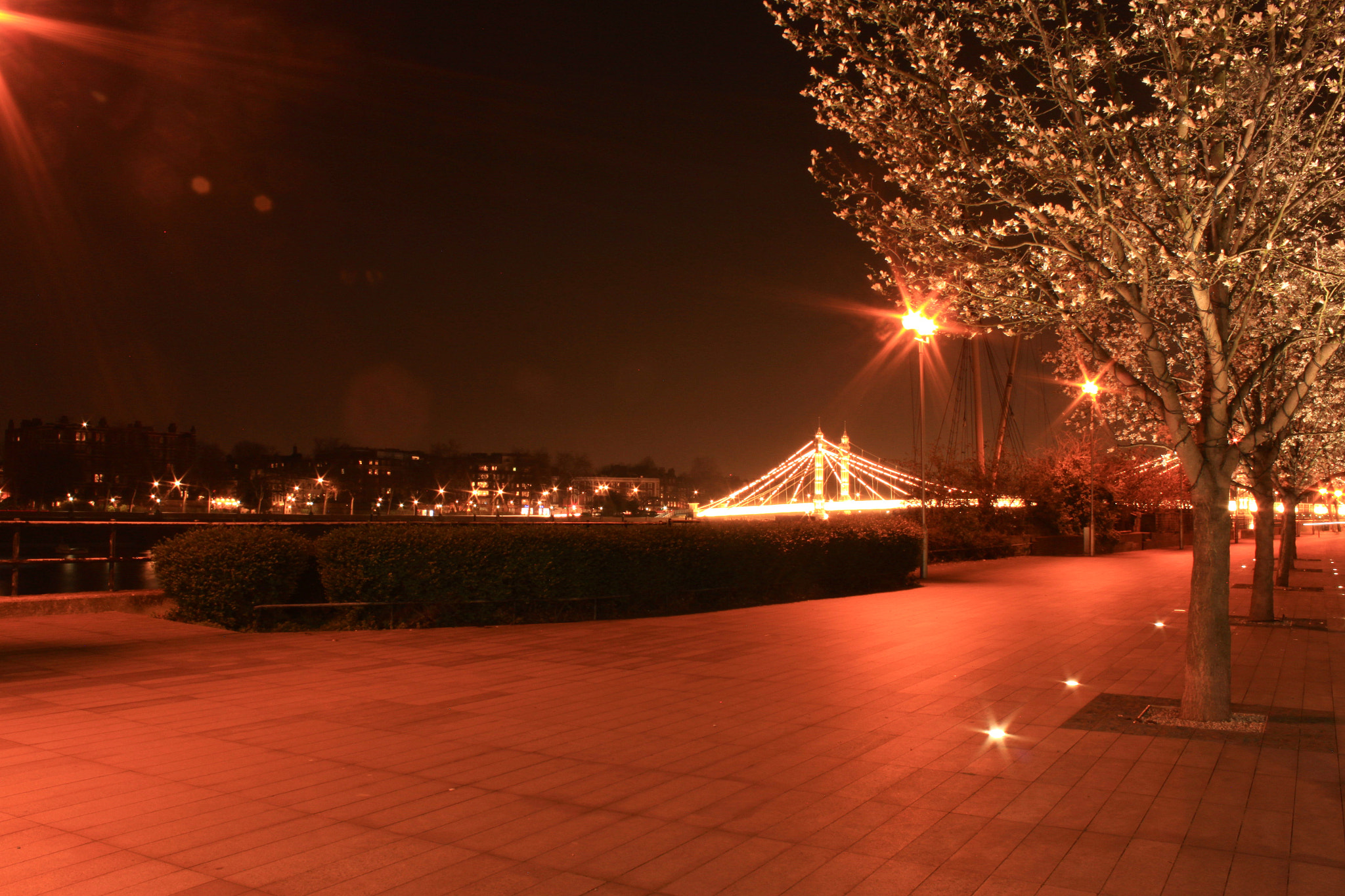 Canon EF-S 18-55mm F3.5-5.6 IS sample photo. Albert bridge photography