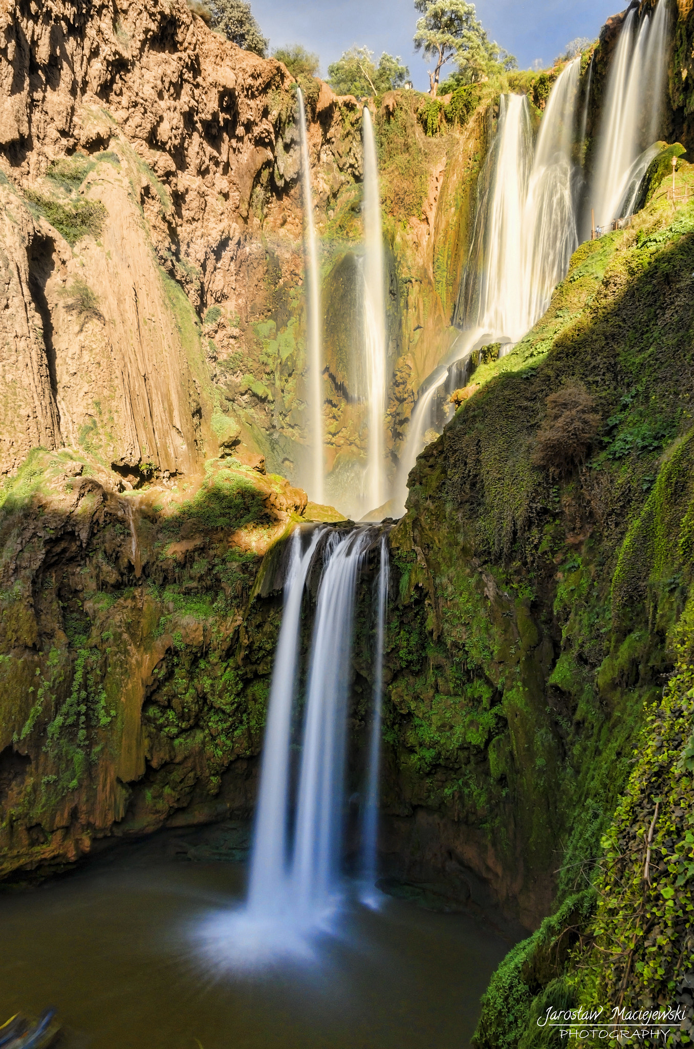 Nikon D7000 sample photo. Uzud waterfalls (cascades d'ouzoud) photography