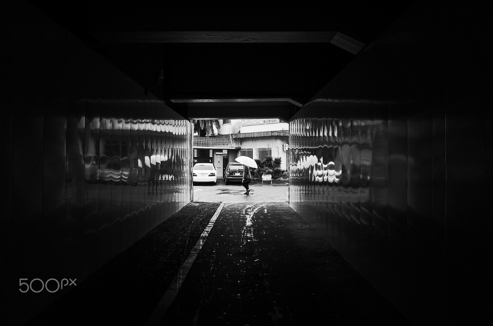 Ricoh GR + GR Lens sample photo. Rain photography