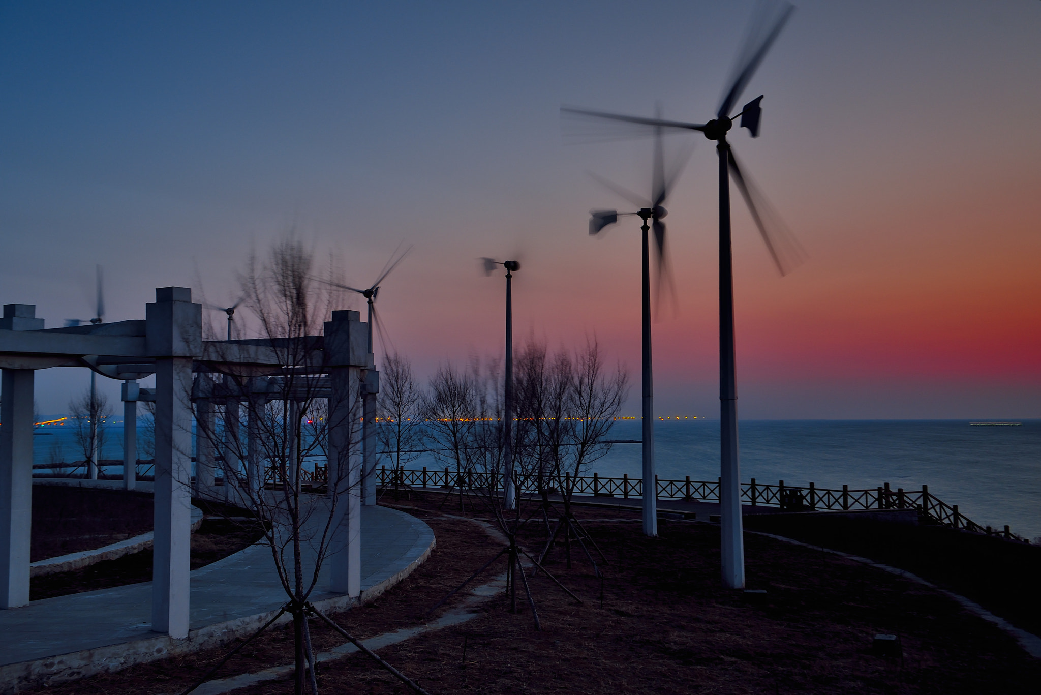 Nikon D800E sample photo. Windmill by the sea photography