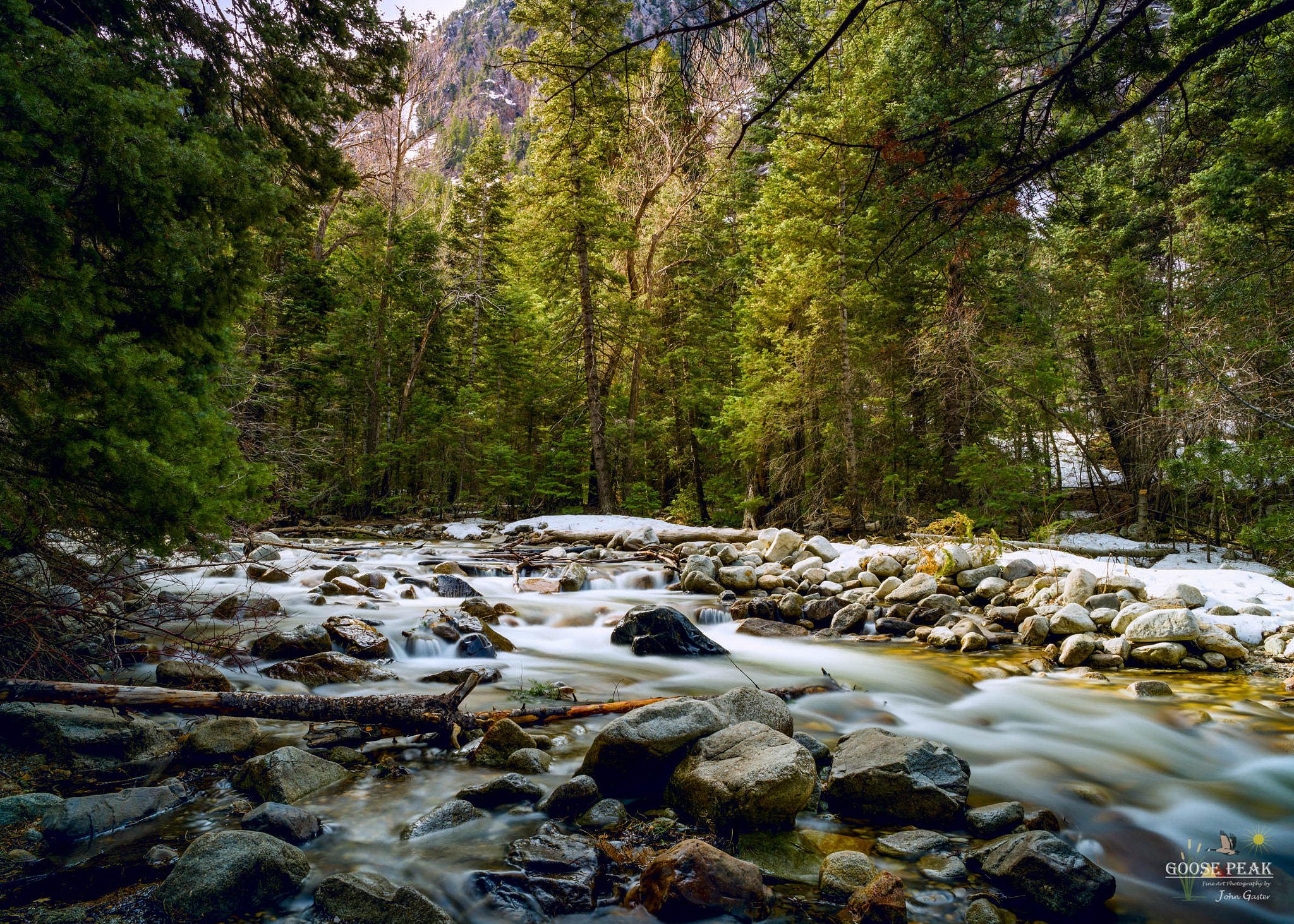 Sony a7R II + ZEISS Batis 25mm F2 sample photo. Shady mountain stream photography