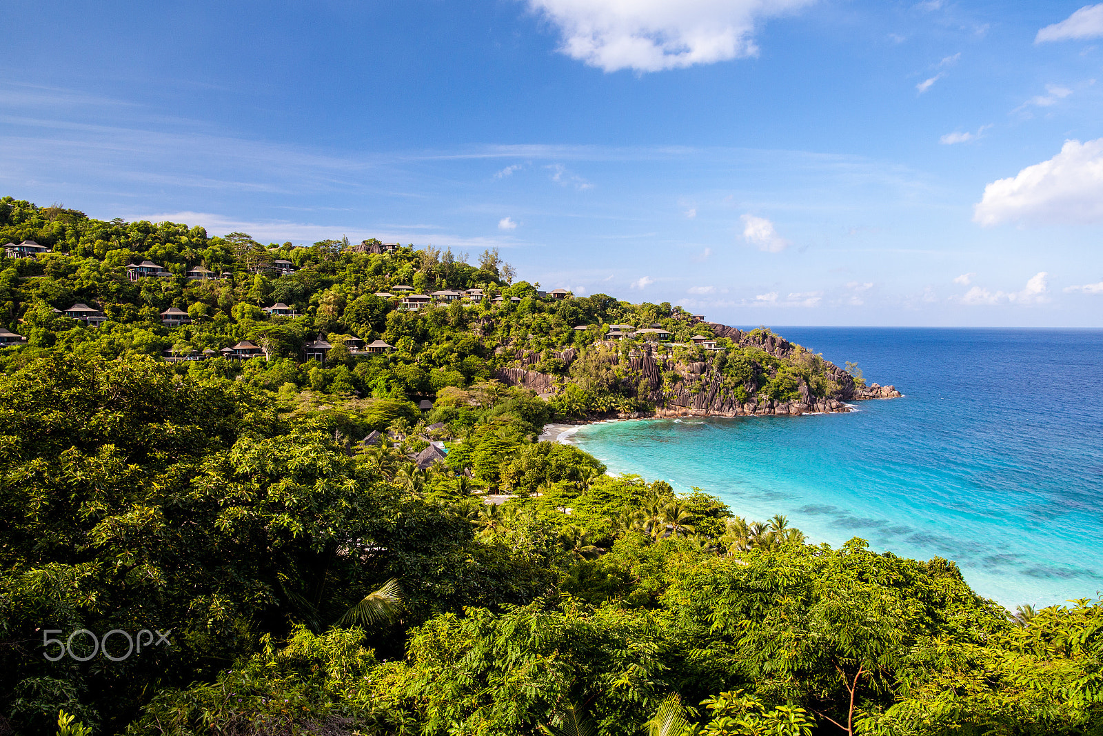 Canon EOS 5D Mark II sample photo. Four seasons resort, seychelles photography