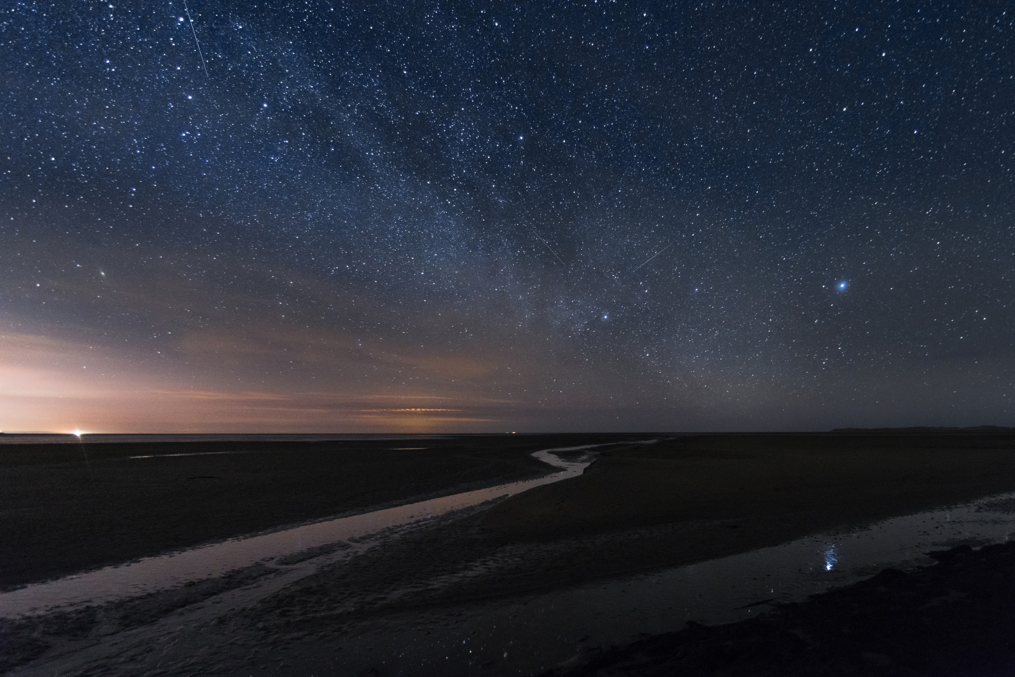 Nikon D800 sample photo. Holy island causeway photography